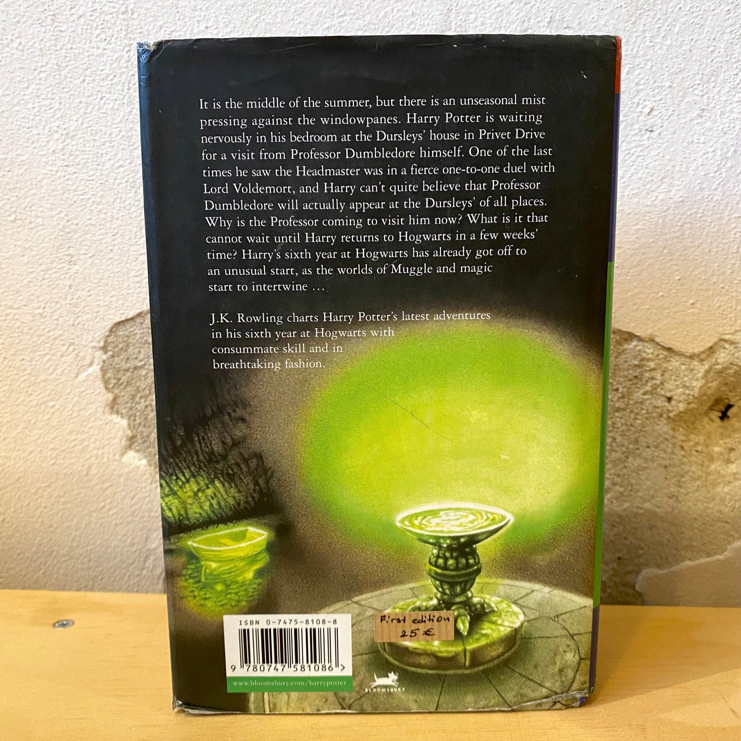 Harry Potter and the Half-blood Prince, 1st Edition - J.K. Rowling