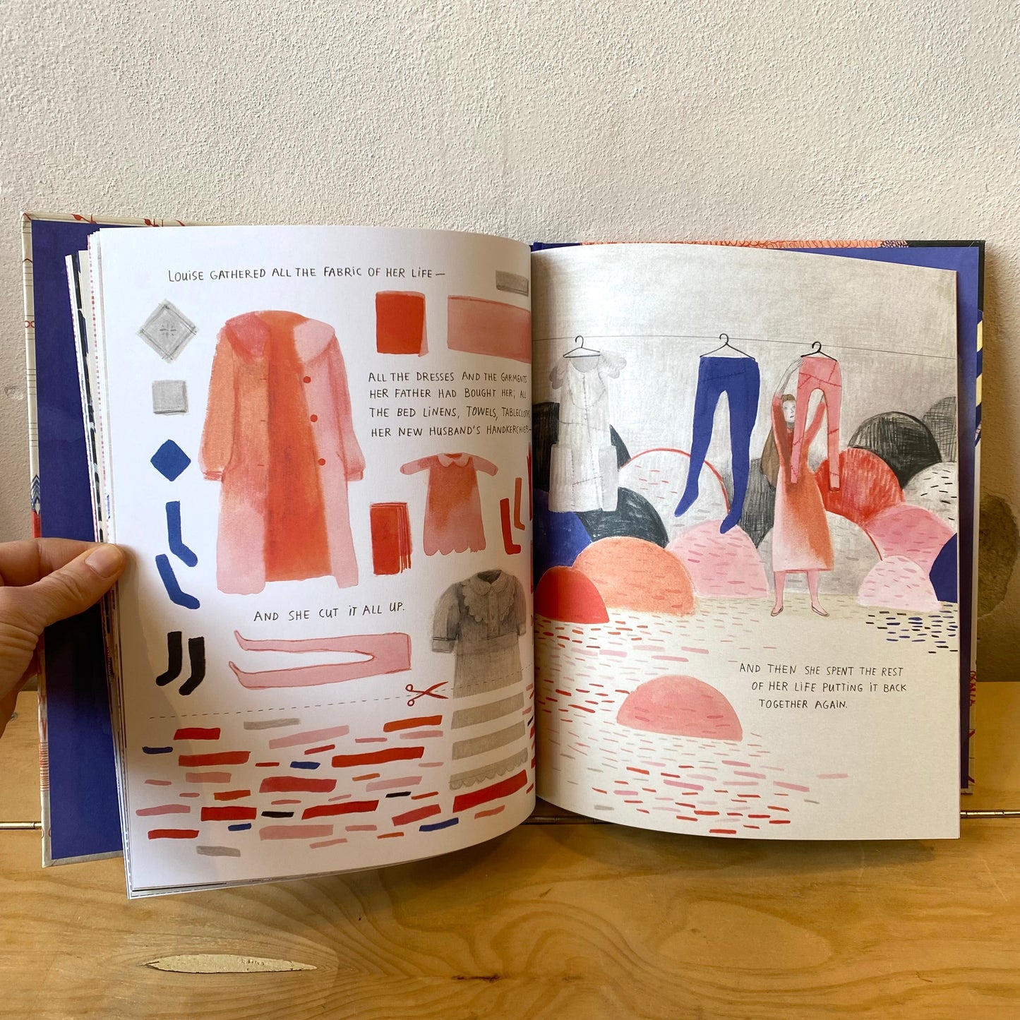 Cloth Lullaby: The Woven Life of Louise Bourgeois - Amy Novesky, Isabelle Arsenault