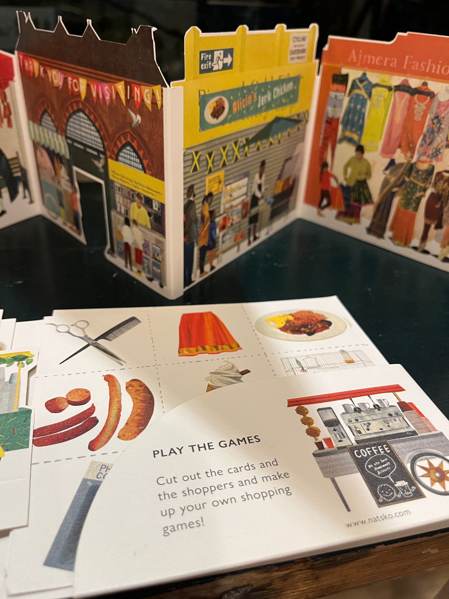 Broadway Market Concertina Book - Natsko Seki