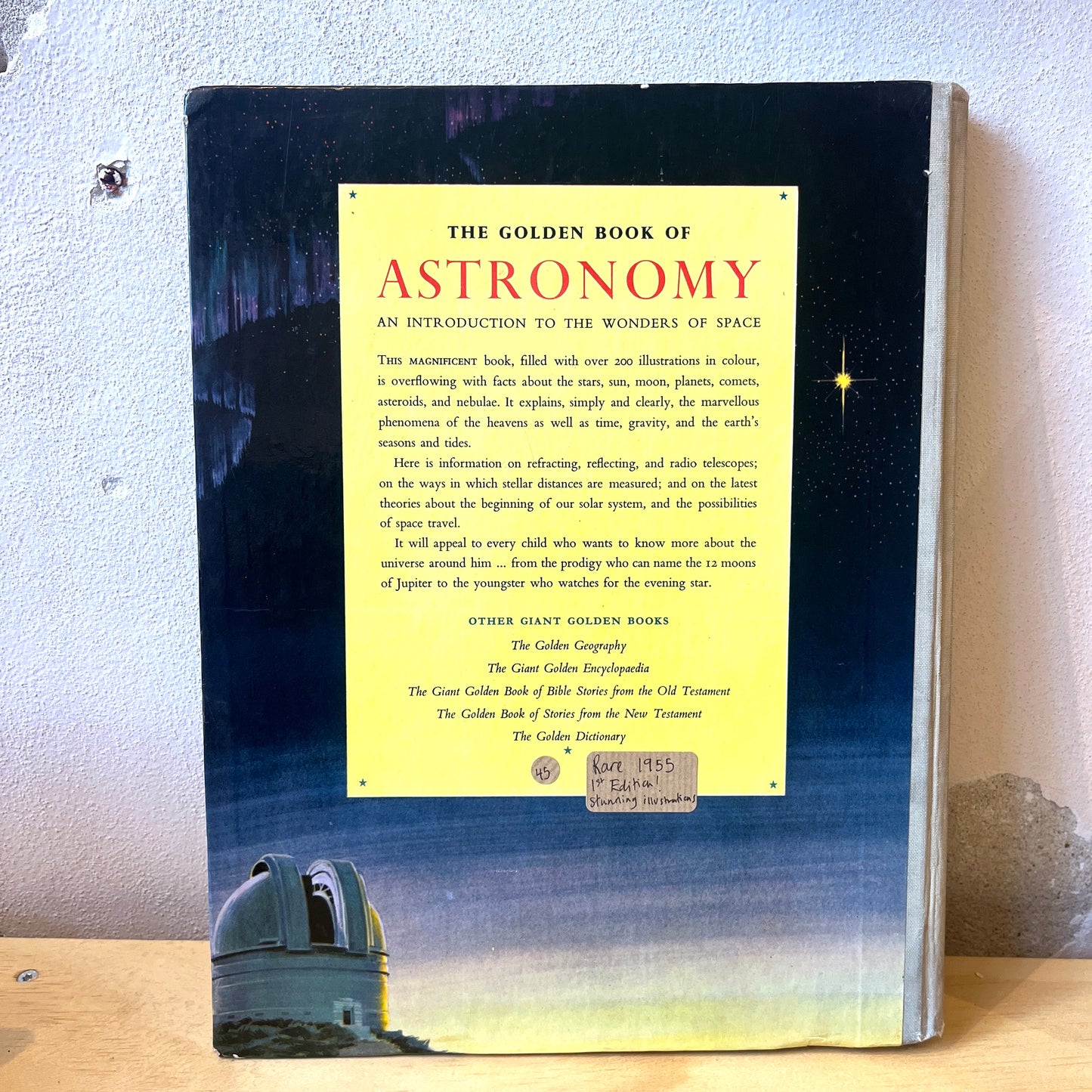 The Golden Book of Astronomy. An Introduction to the Wonders of Space