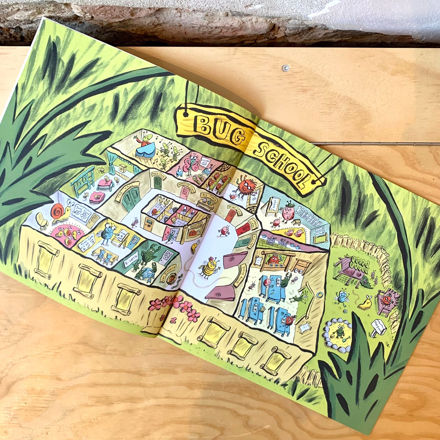 First Day at Bug School – Sam Lloyd