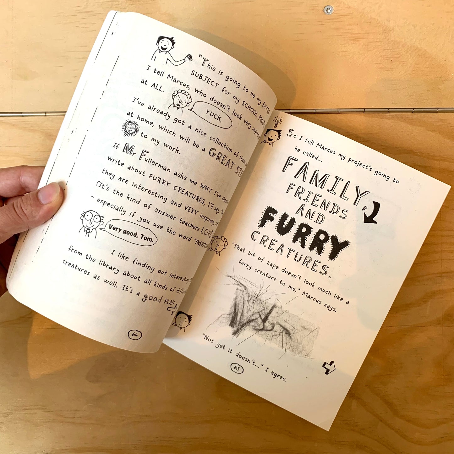 Tom Gates. Family, Friends and Furry Creatures: My School Project – Liz Pichon