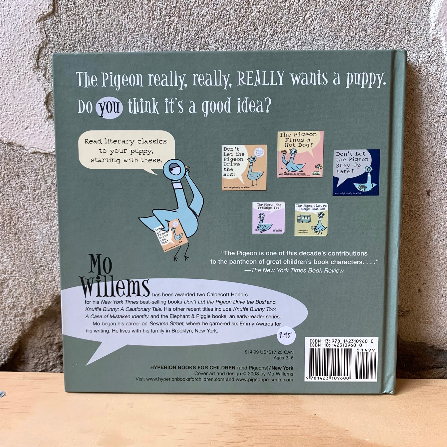 The Pigeon Wants a Puppy! – Mo Willems