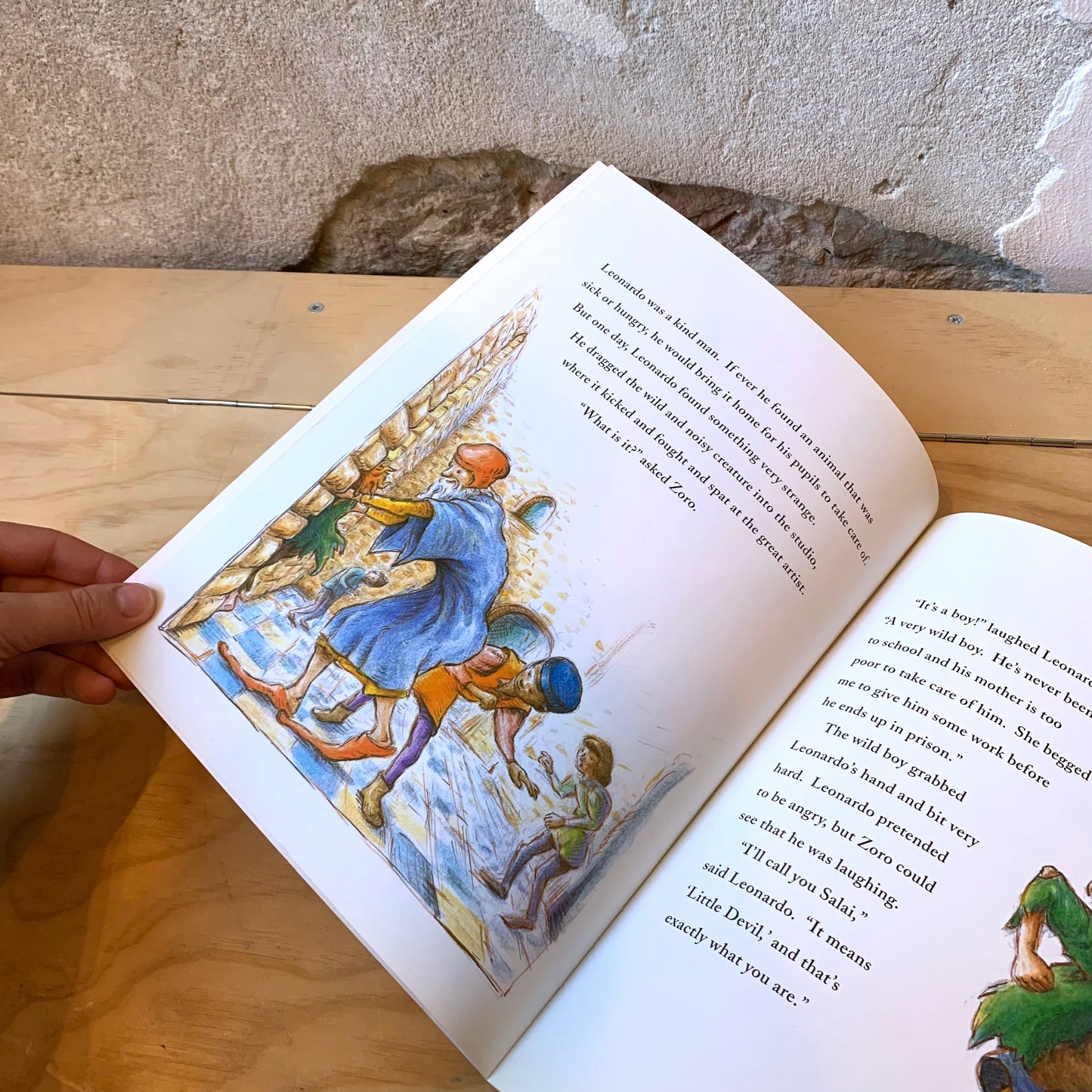 Leonardo and the Flying Boy – Laurence Anholt