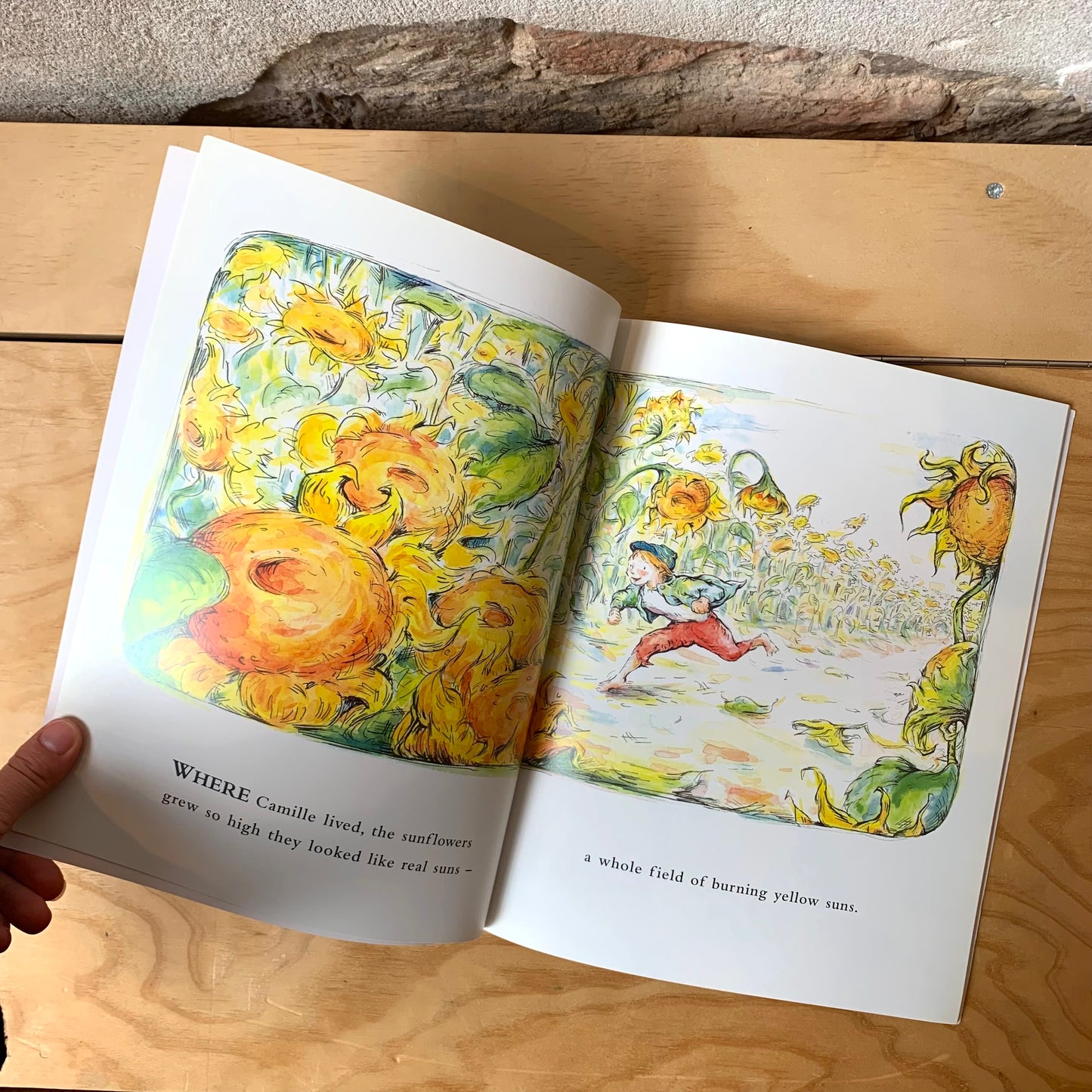 Camille and the Sunflowers – Laurence Anholt