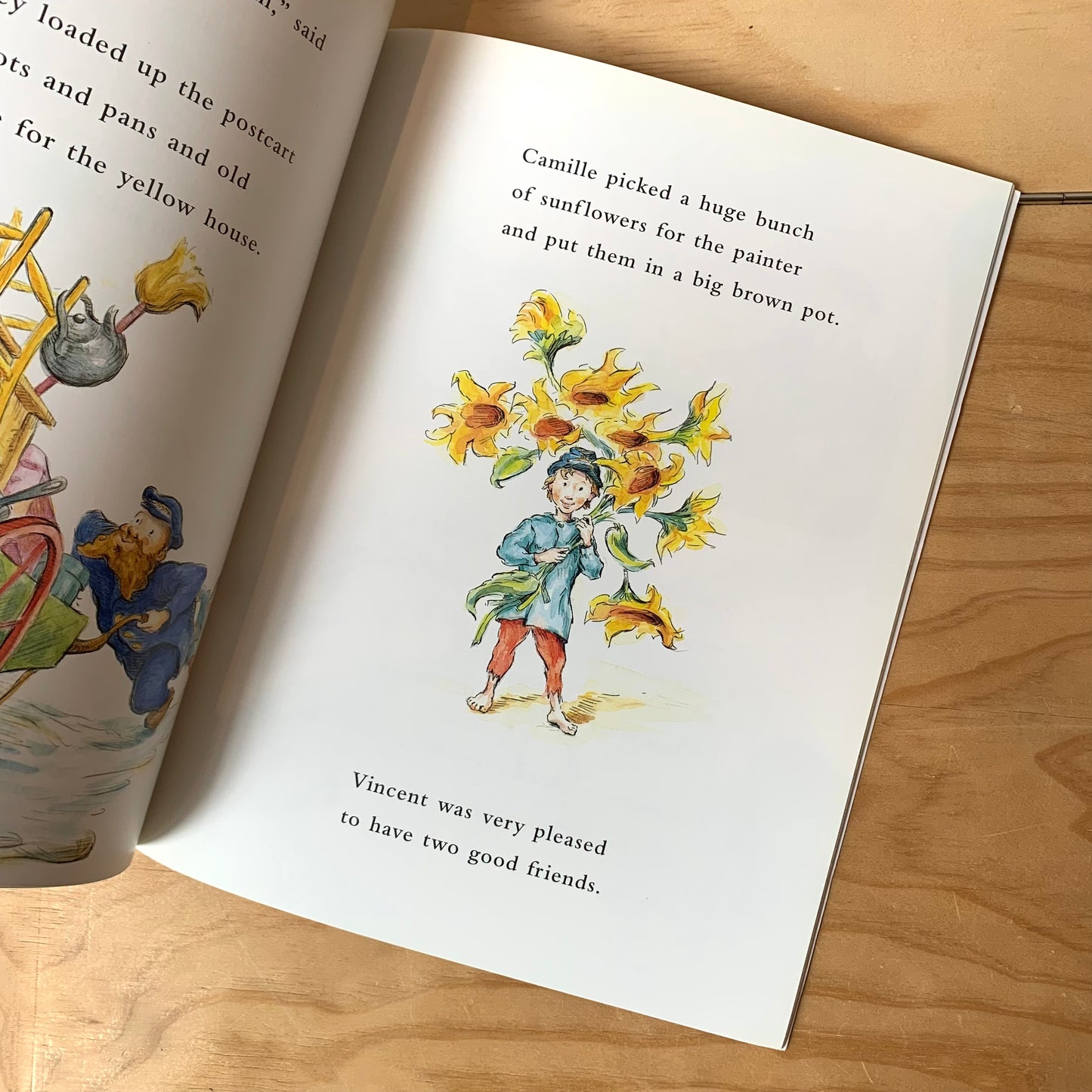 Camille and the Sunflowers – Laurence Anholt