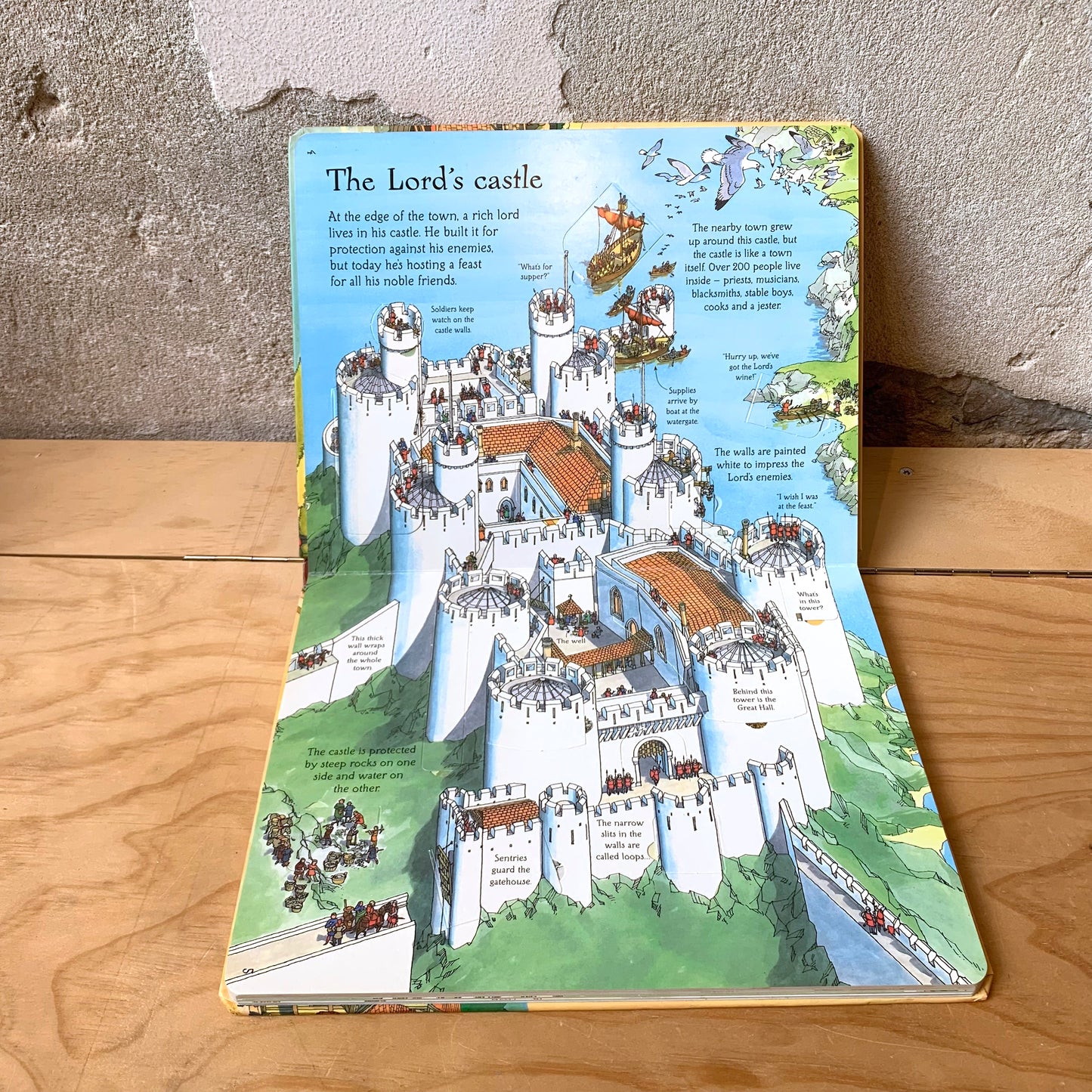 Usborne See Inside the Middle Ages – Rob Lloyd Jones, David Hancock