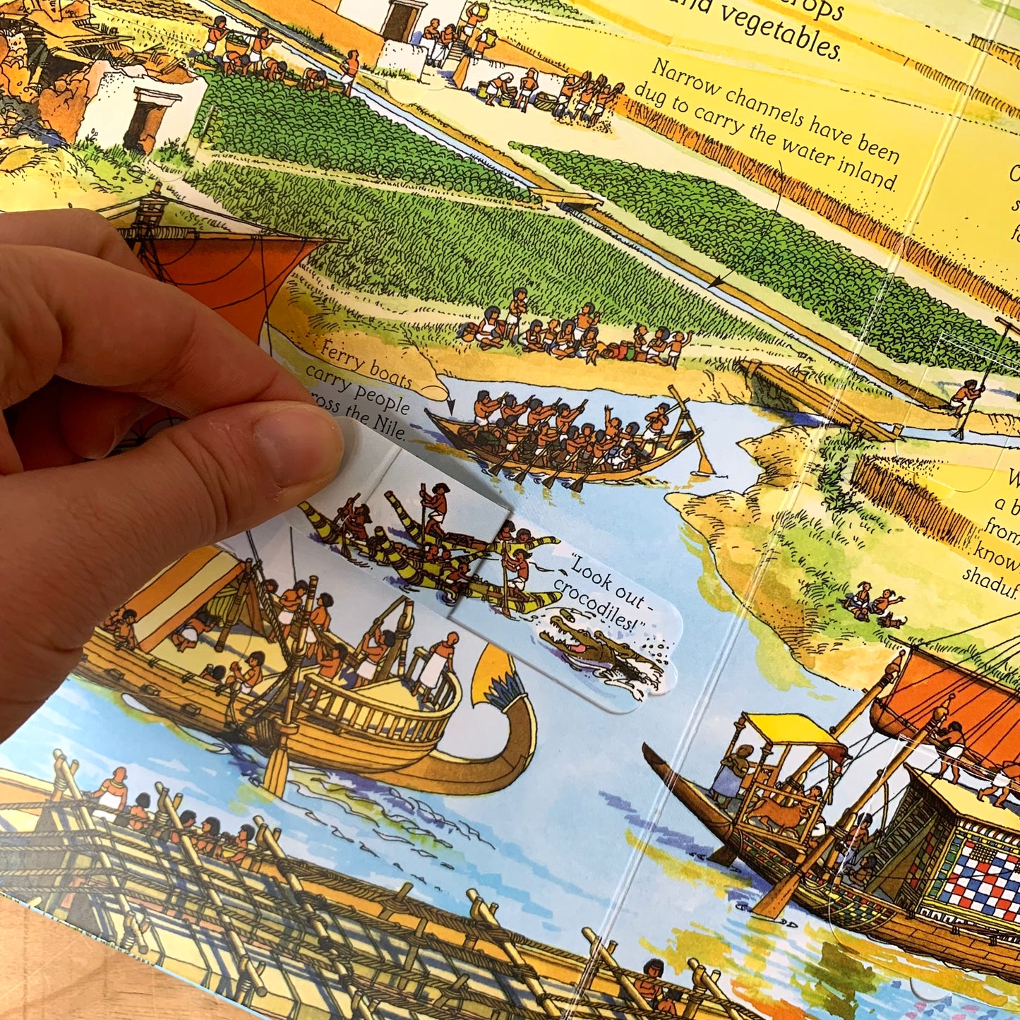 Usborne See Inside Ancient Egypt – Rob Lloyd Jones, David Hancock