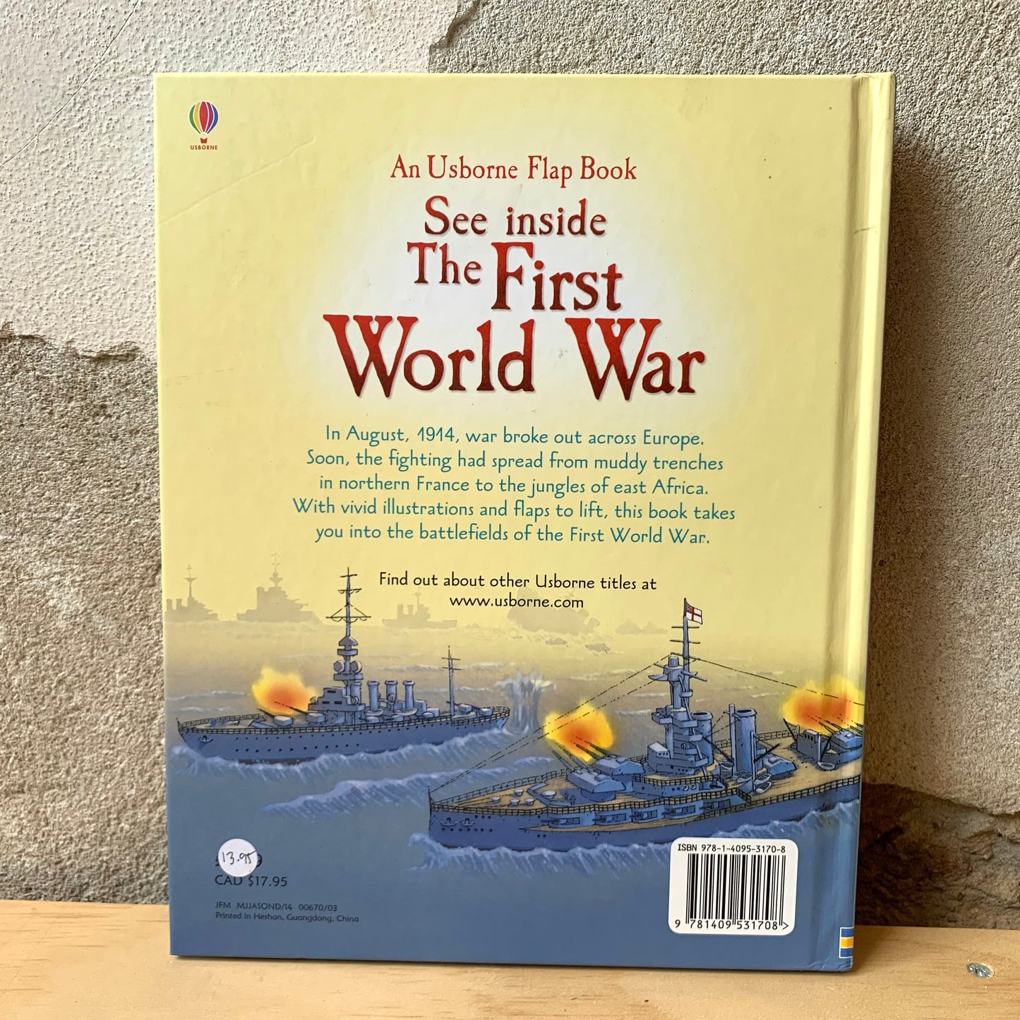 Usborne See Inside the First World War – Rob LLoyd Jones, Maria Cristina Pritelli