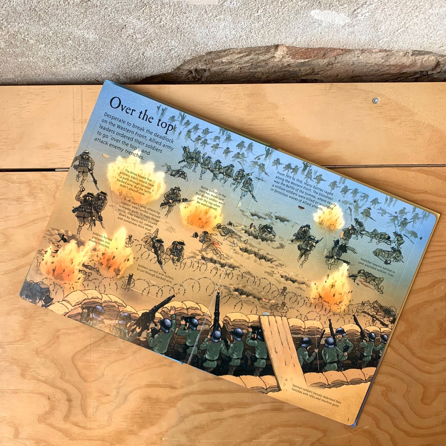 Usborne See Inside the First World War – Rob LLoyd Jones, Maria Cristina Pritelli