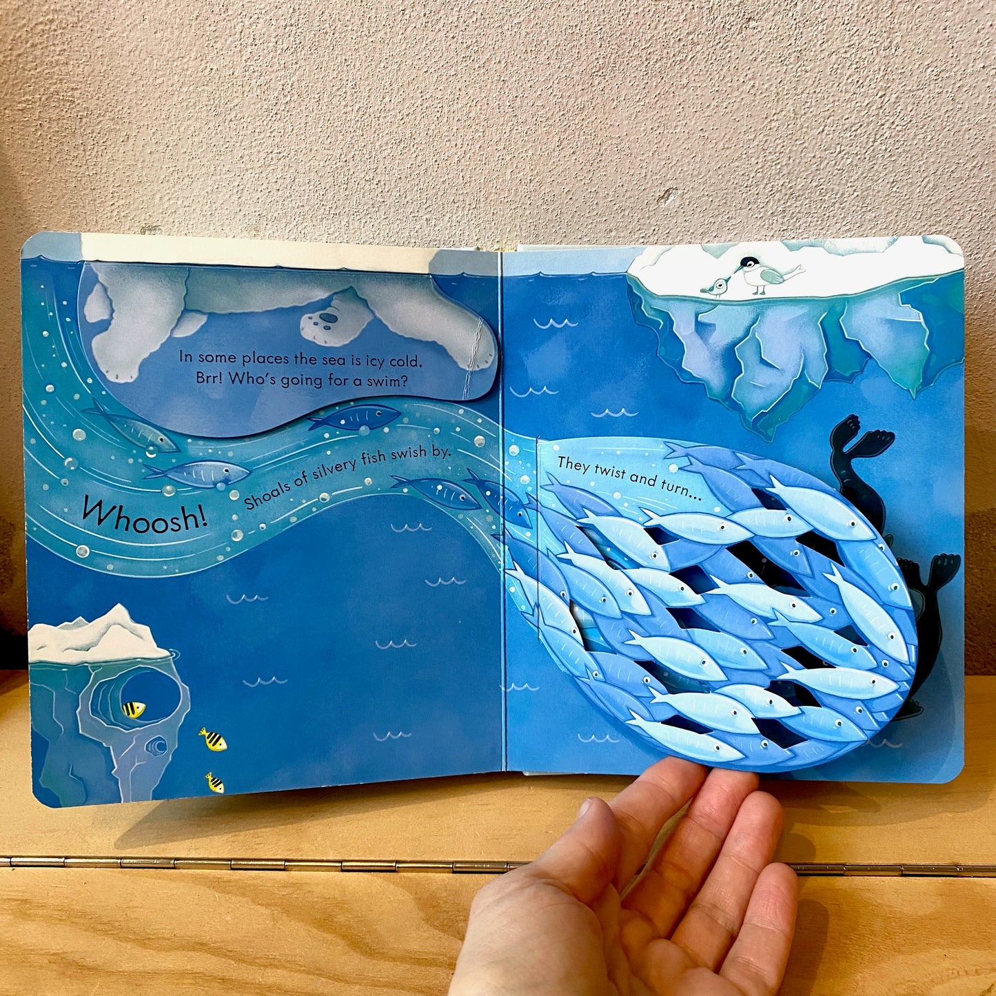 Usborne Peep Inside The Sea / Anna Milbourne