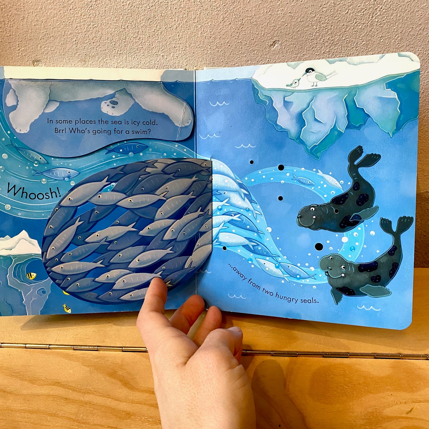 Usborne Peep Inside The Sea / Anna Milbourne