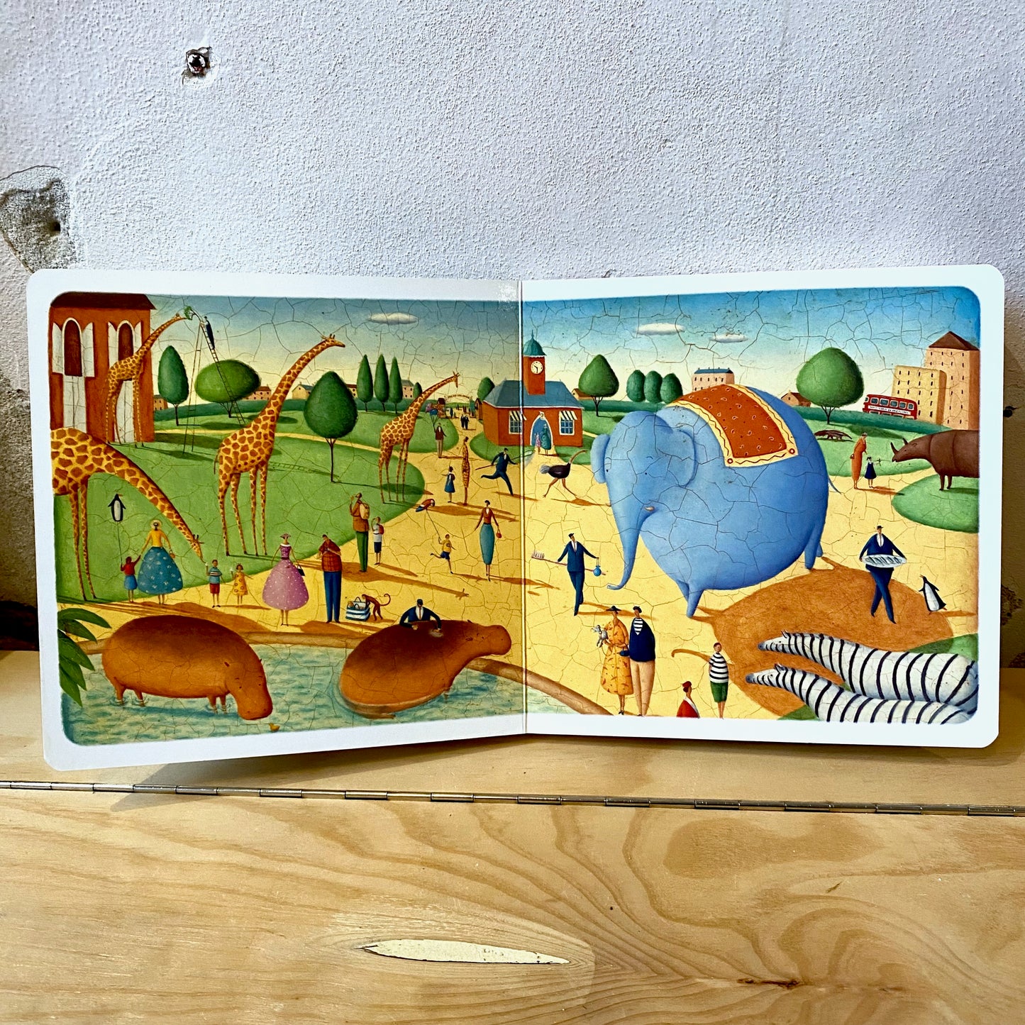 Welcome to the Zoo (toddler, rare) / Alison Jay