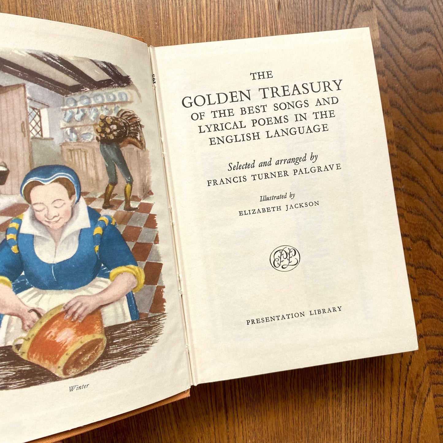 The Golden Treasury of the Best Songs and Lyrical Poems in the English Language