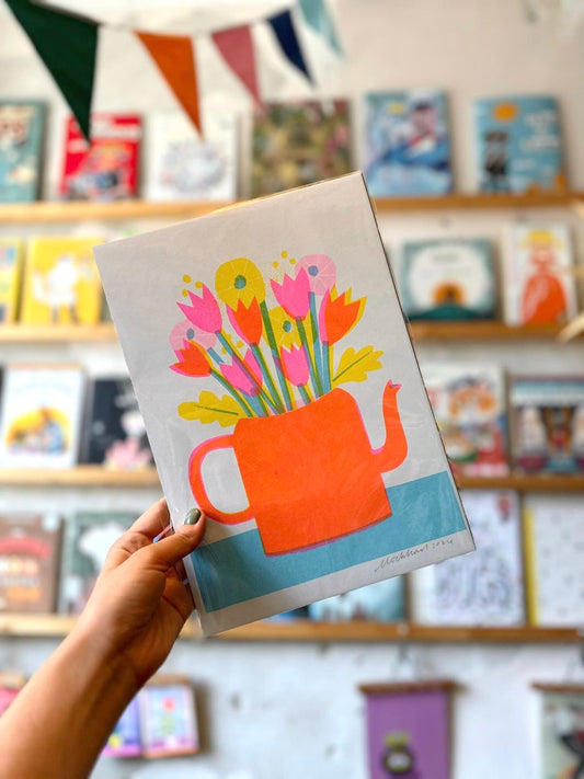 Printed Peanut Tulips Print A4