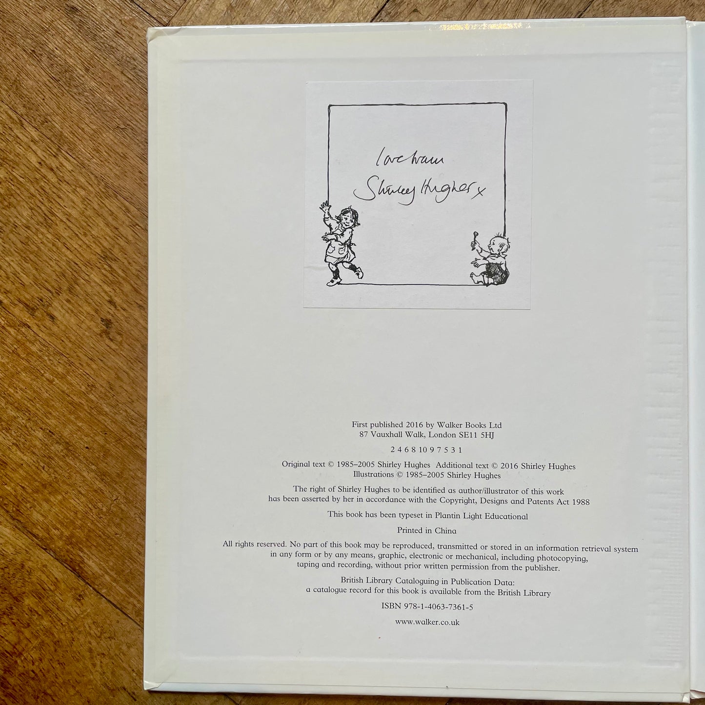 My First ABC  (Signed) – Shirley Hughes