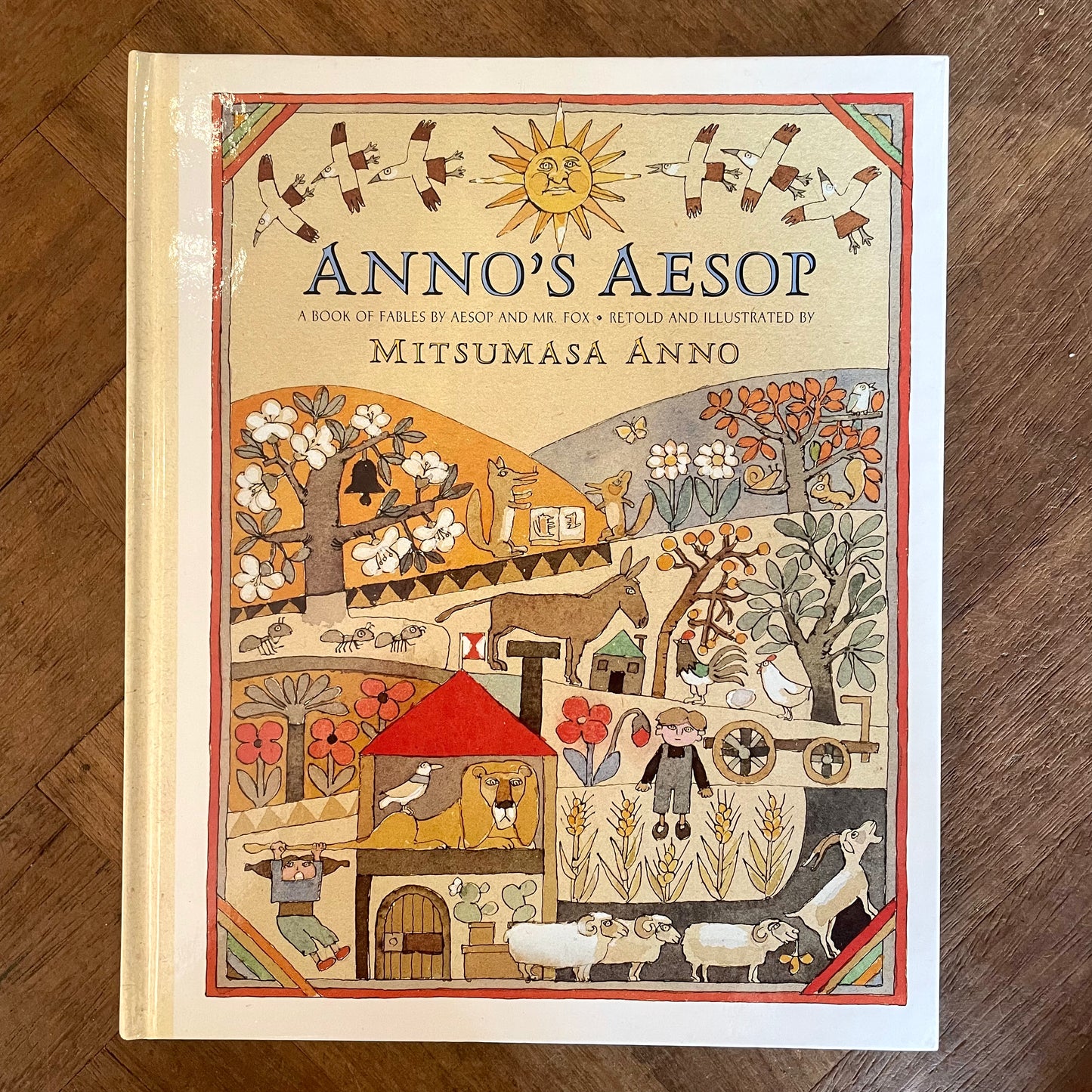 Anno's Aesop : A Book of Fables by Aesop and Mr. Fox (First Edition) – Mitsumasa Anno