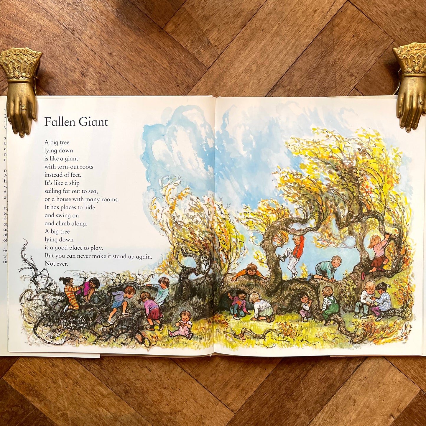 The Big Alfie Out of Doors Storybook (First Edition) – Shirley Hughes