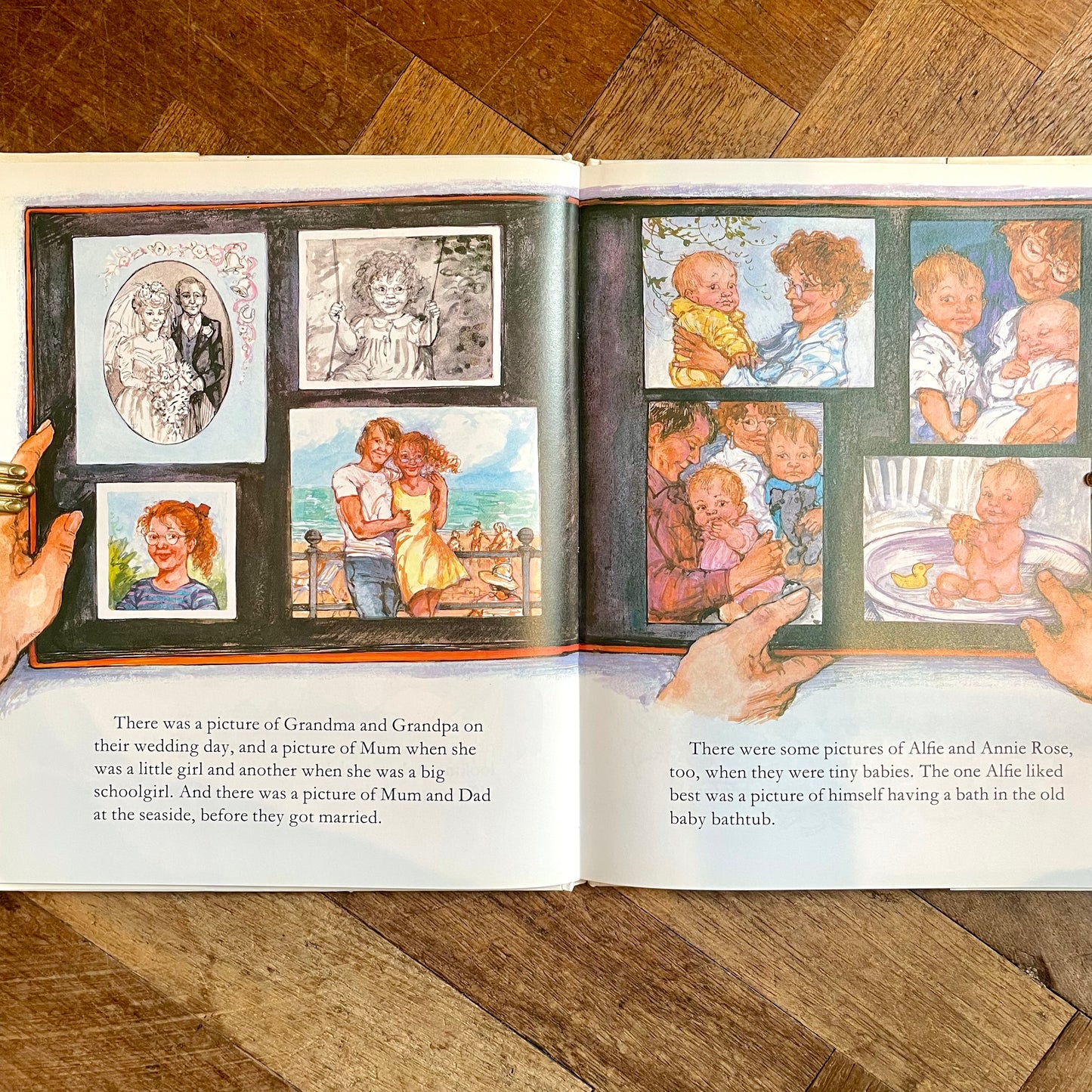 The Big Alfie and Annie Rose Storybook (First Edition)  – Shirley Hughes