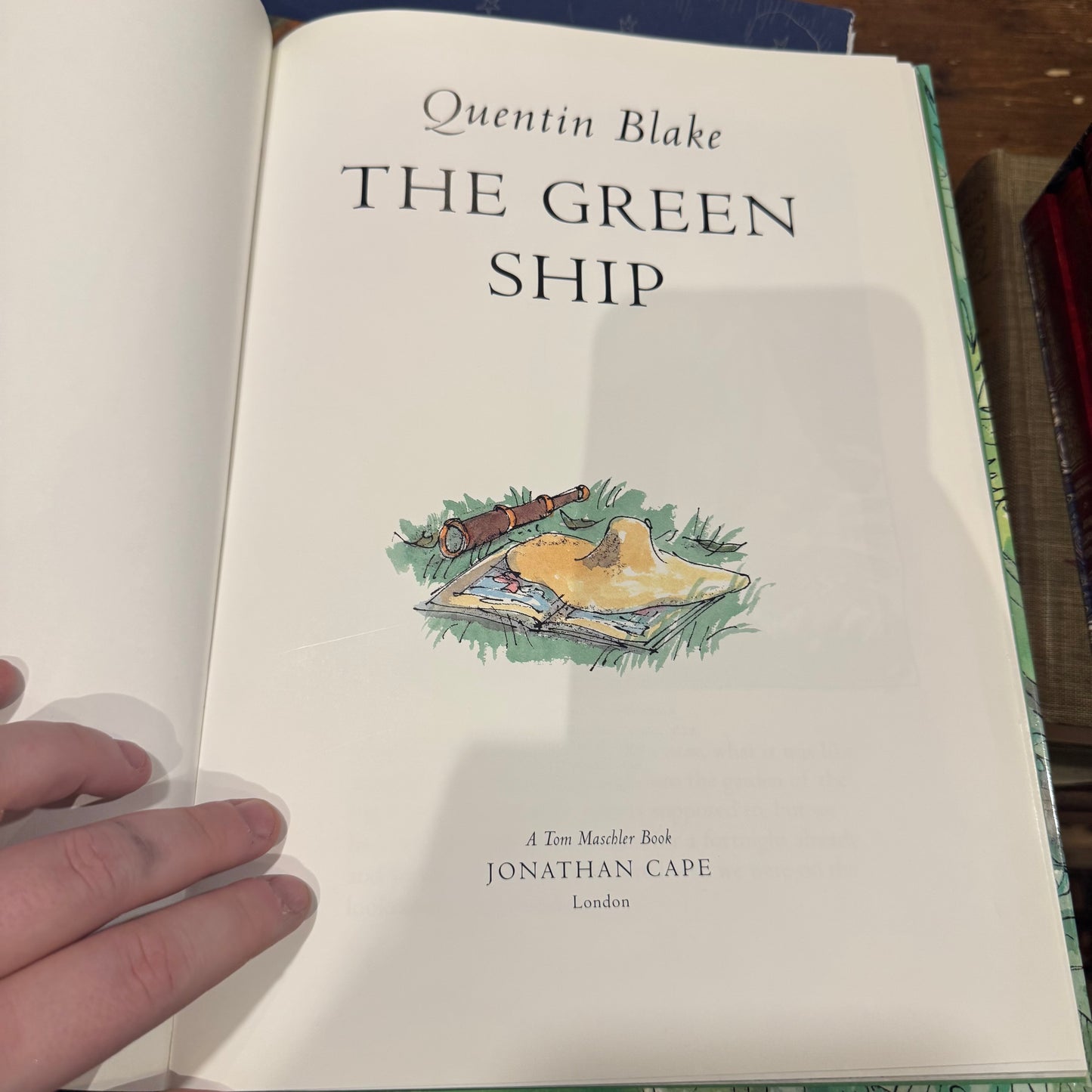 The Green Ship (1998 First Edition) – Quentin Blake