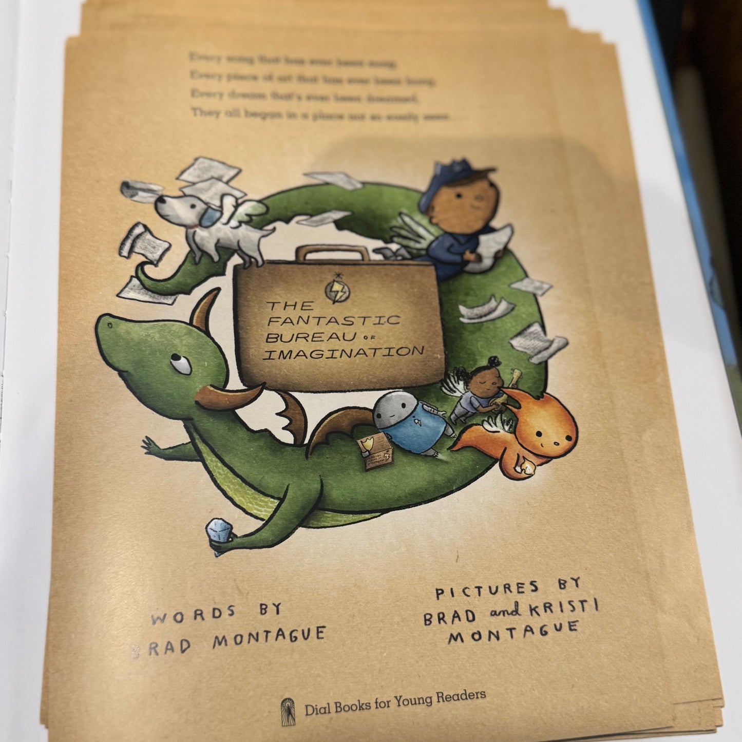 The Fantastic Bereau of Imagination – Brad & Kristi Montague