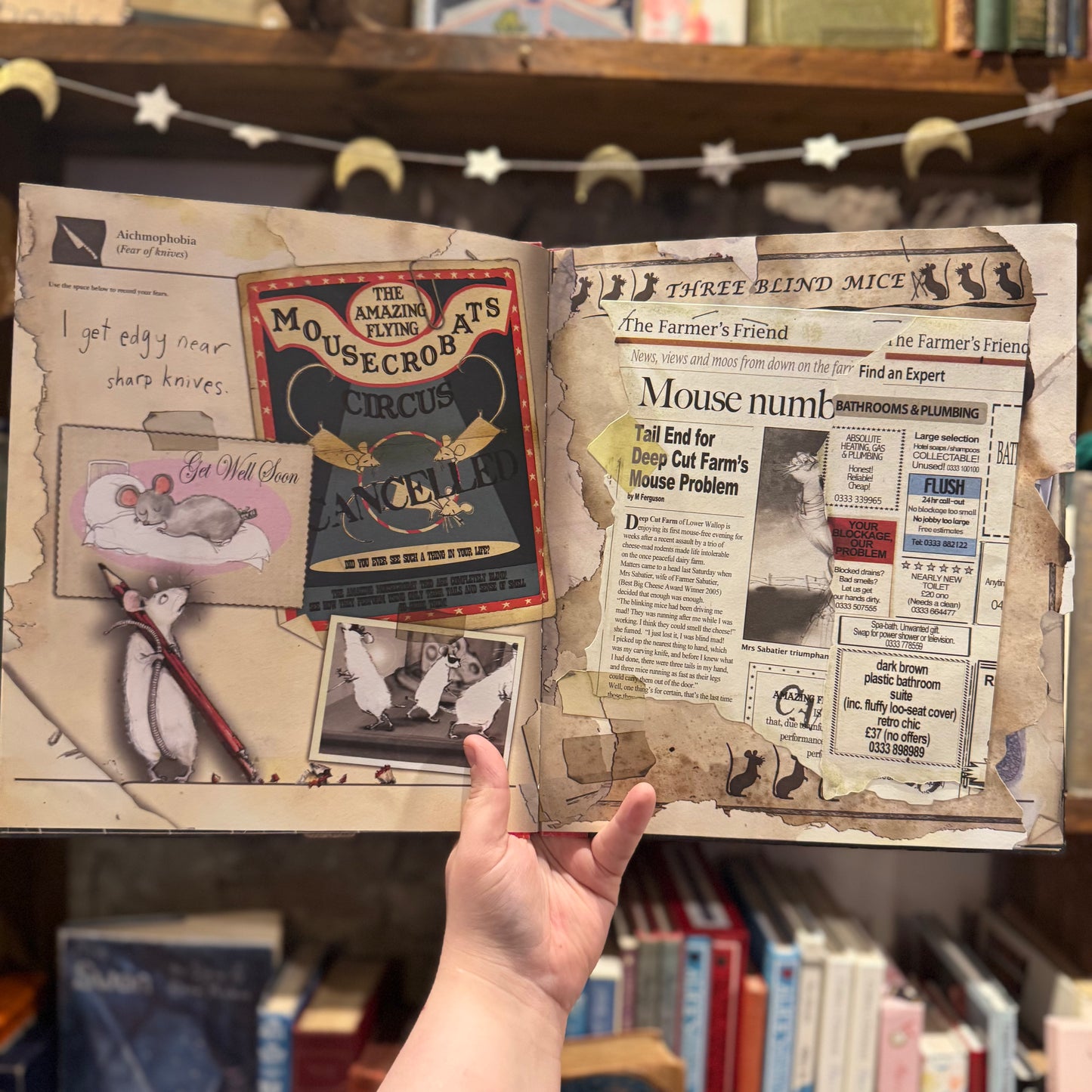 Little Mouse's Big Book of Fears – Emily Gravett