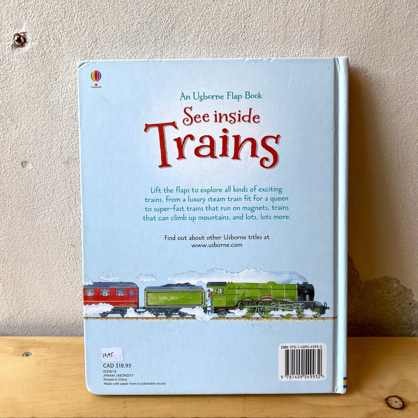 Usborne See Inside Trains