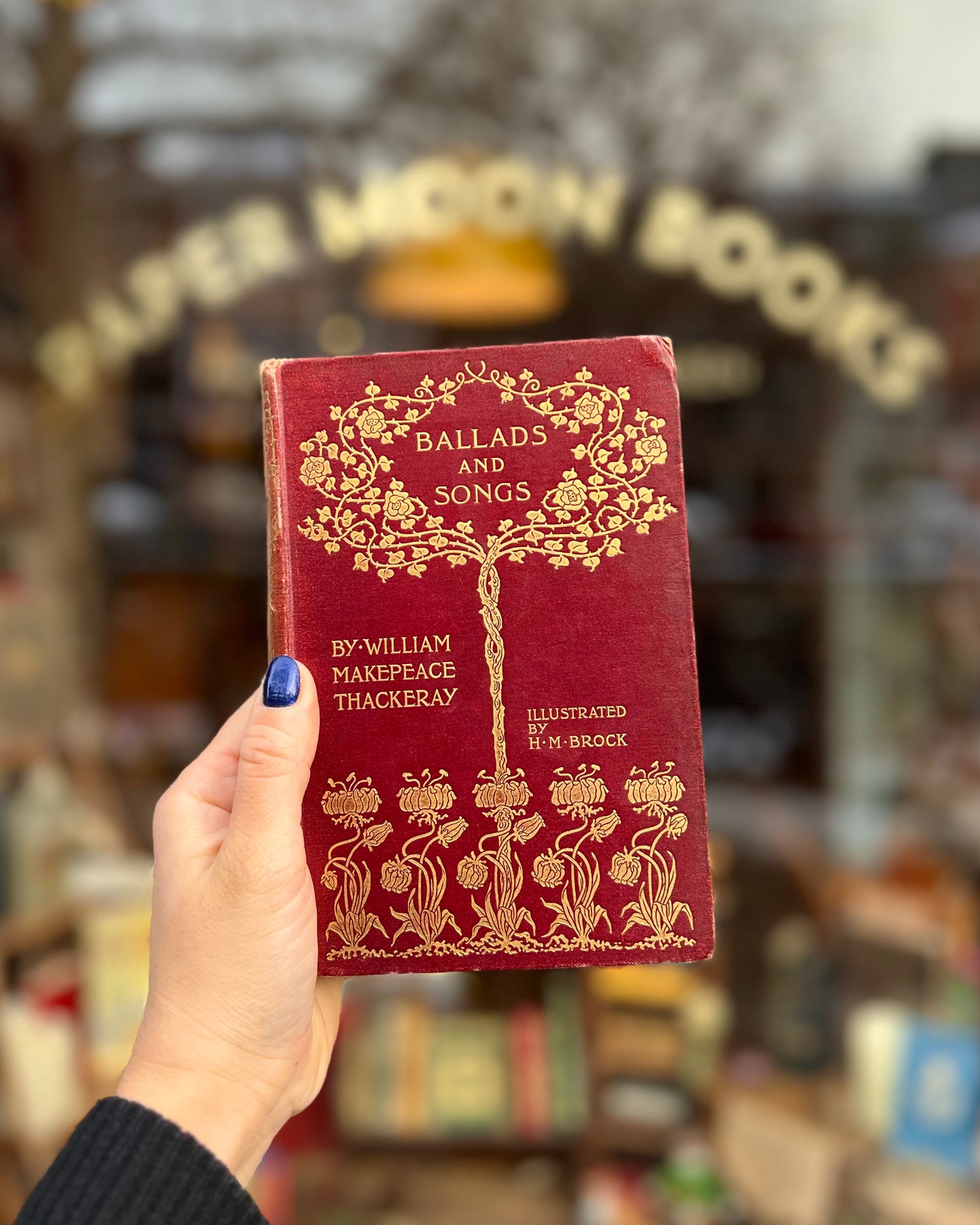 Ballads and Songs (1896) – William Makepeace Thackeray, H.M. Brock