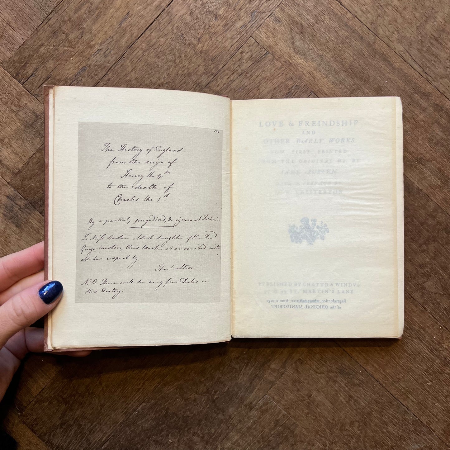 Love and Friendship (1922 Edition) – Jane Austen