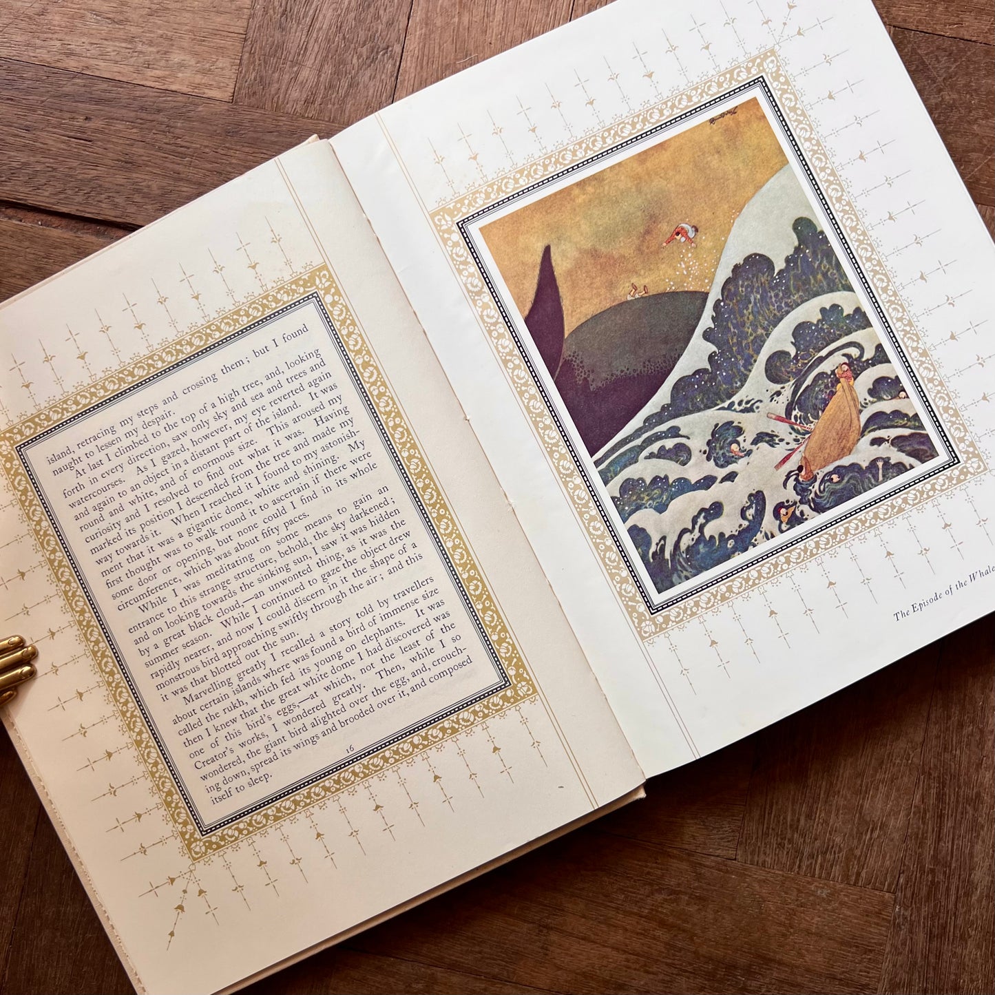 Sinbad the Sailor and Other Stories from the Arabian Nights (1978) – Edmund Dulac