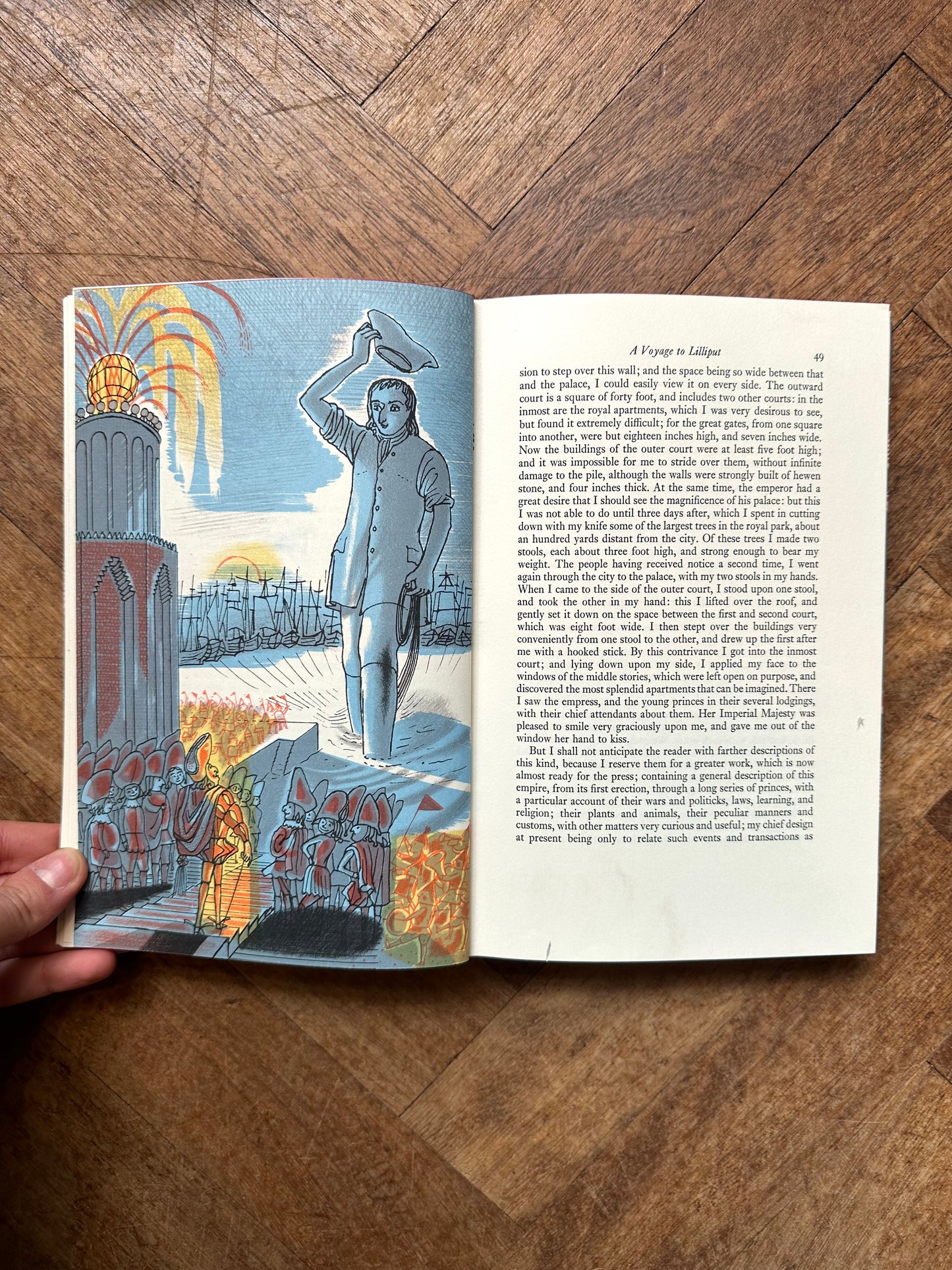 Gulliver's Travels (Folio Society) – Jonathan Swift, Edward Bawden