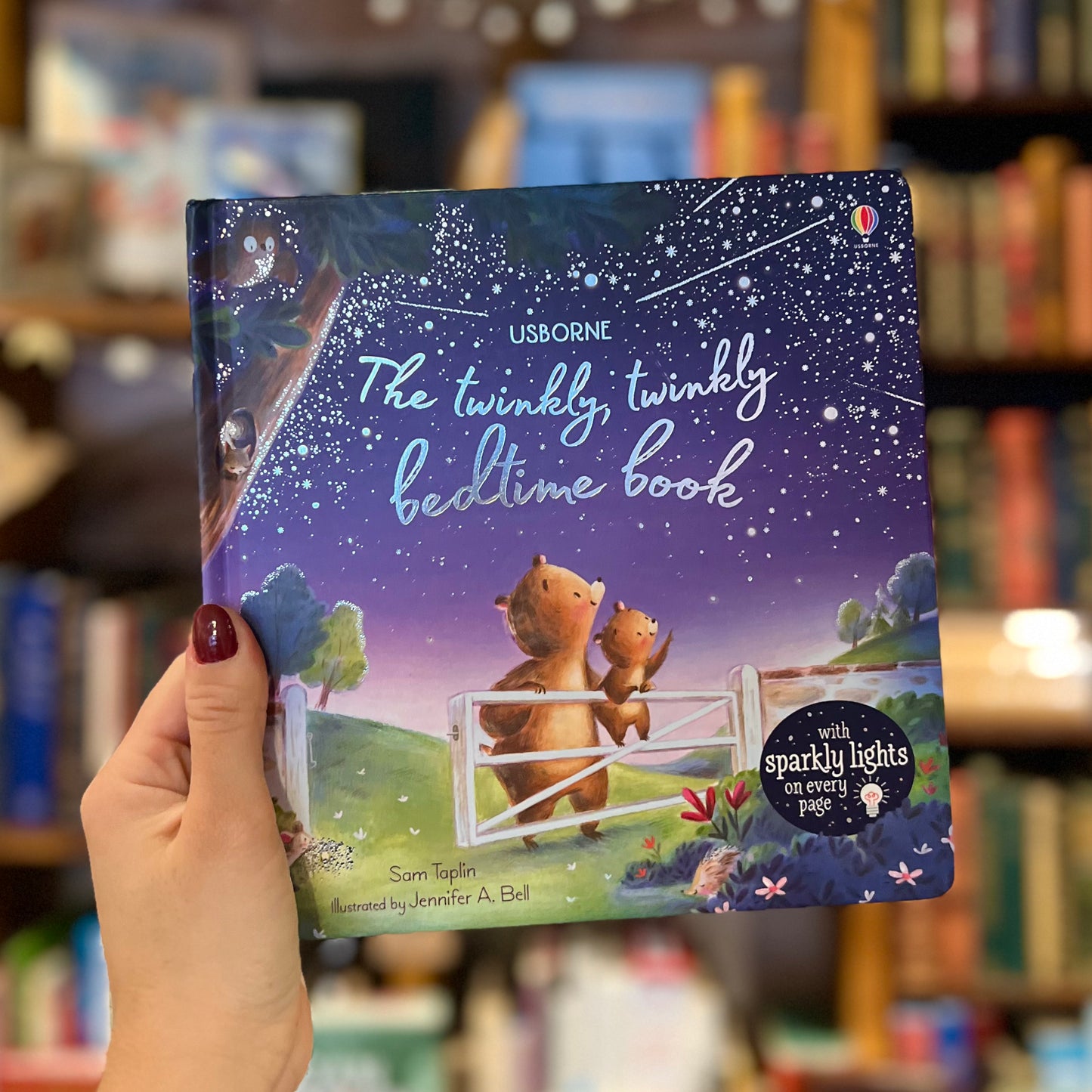 The Twinkly Twinkly Bedtime Book (Usborne) – Sam Taplin, Jennifer A. Bell