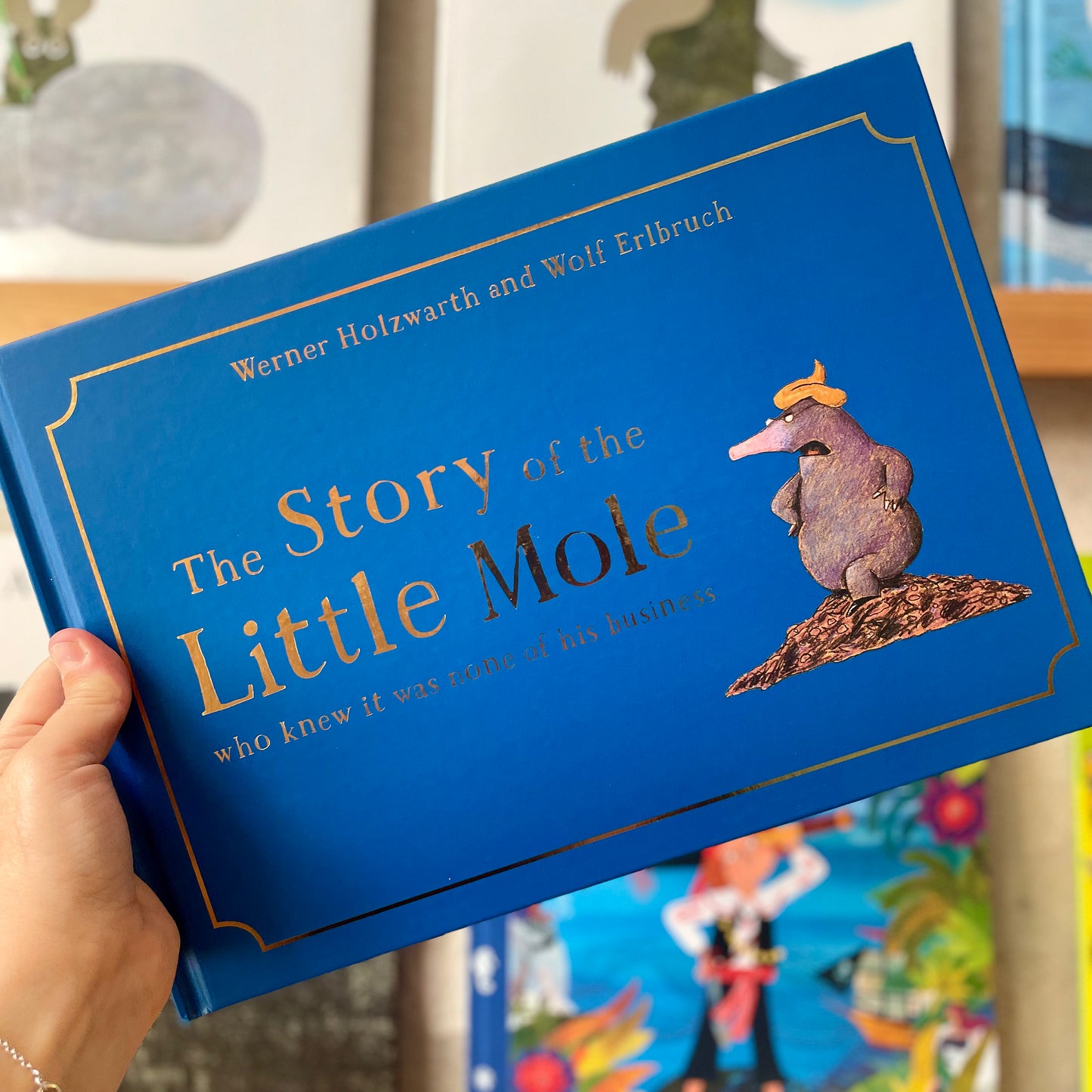 The Story of the Little Mole Who Knew It Was None of His Business (35th Anniversary Edition) –  Werner Holzwarth, Wolf Erlbruch