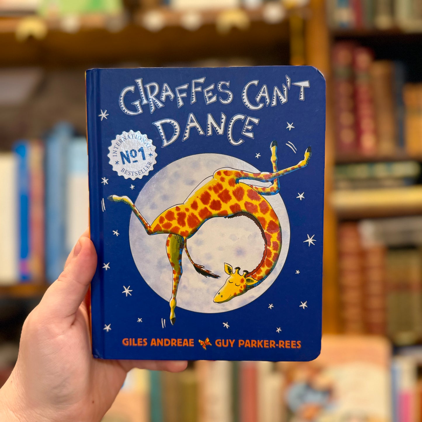 Giraffes Can't Dance (Board Book) – Giles Andreas and Guy Parker-Rees