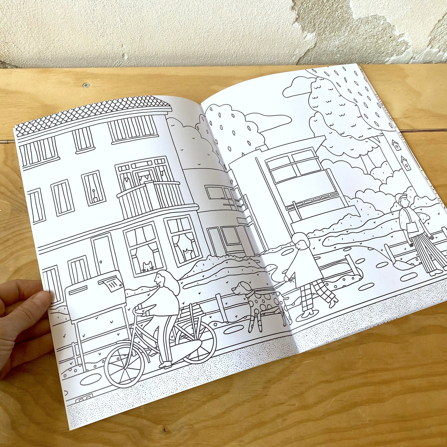 Utrecht Kleurboek (colouring book) - Ellen de Bruijn