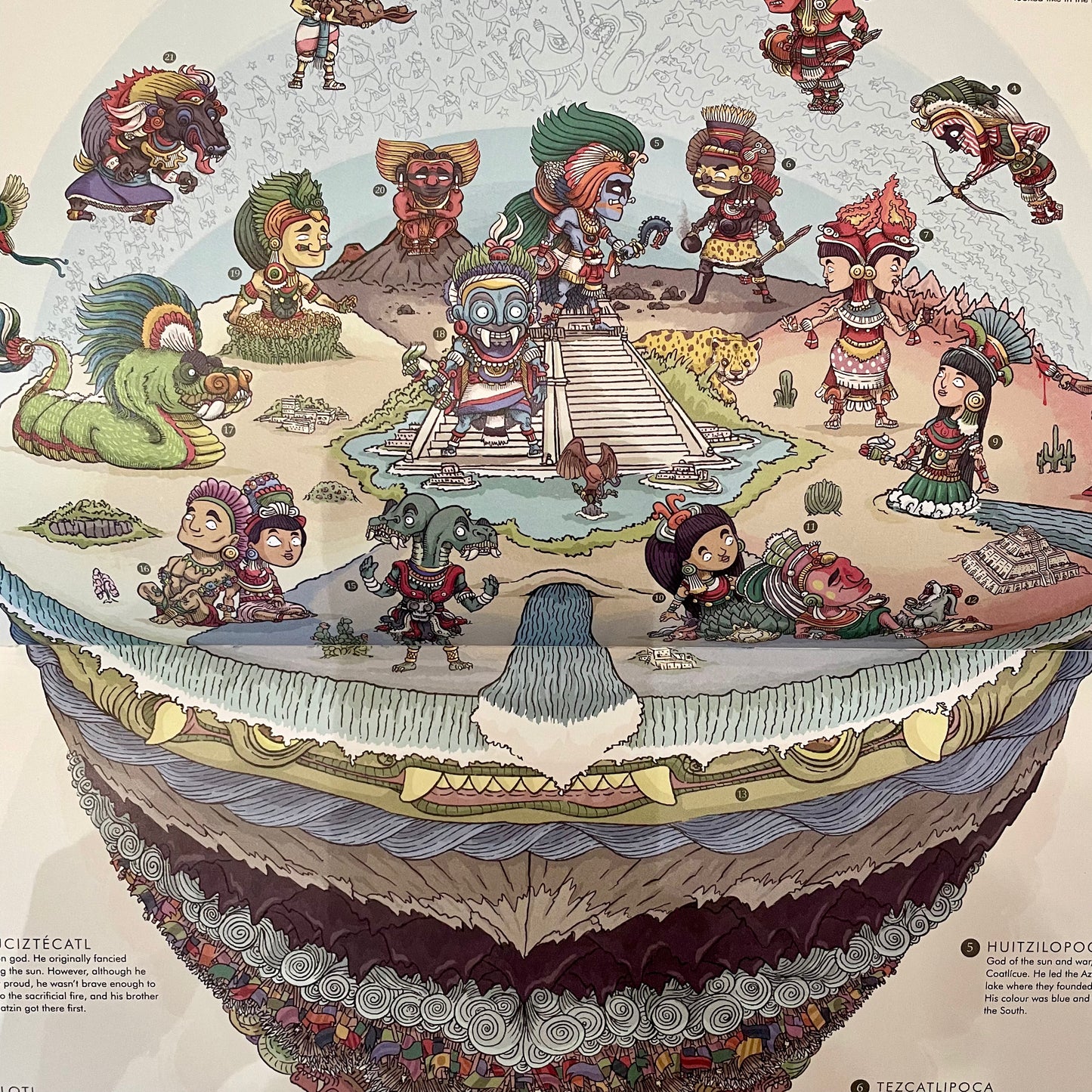 Myth Atlas: Maps and Monsters, Heroes and Gods from Twelve Mythological Worlds – Thiago de Moraes