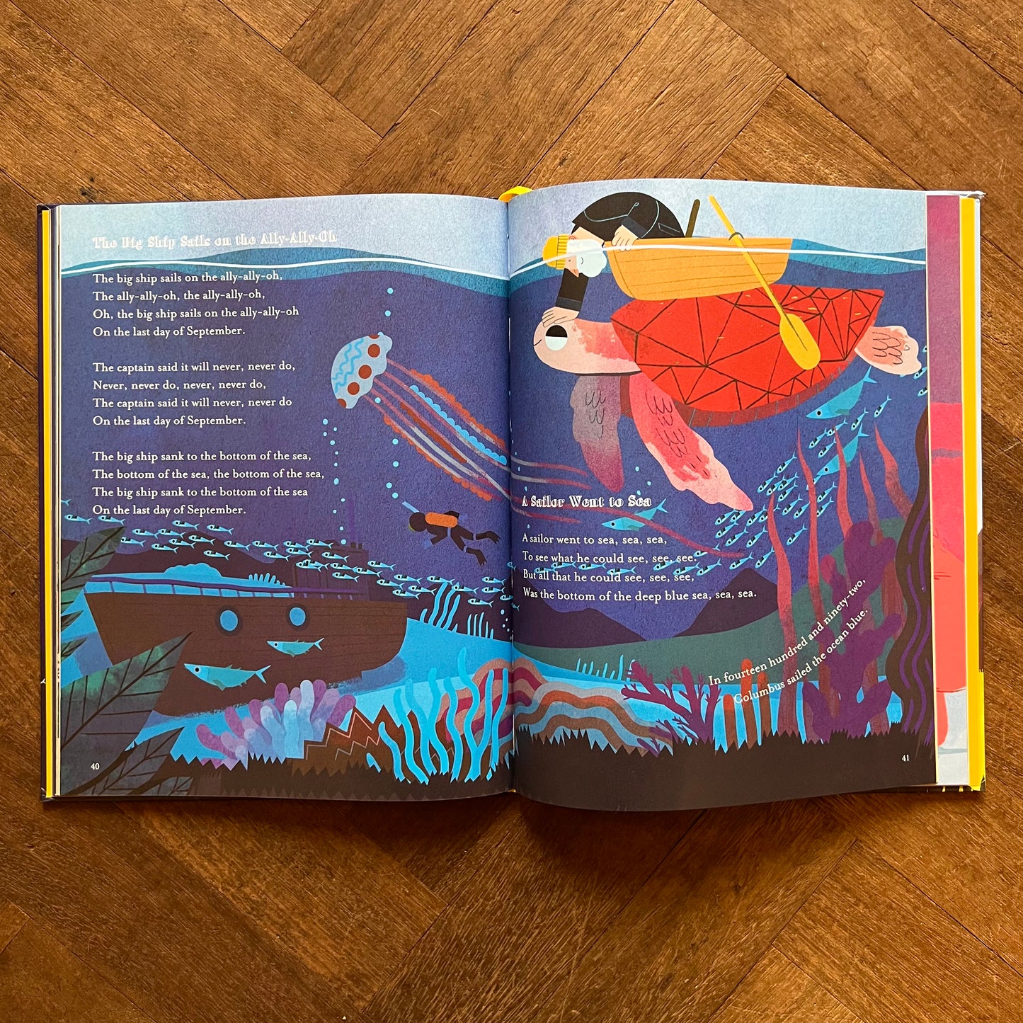 A Sailor Went to Sea, Sea, Sea: Favourite Rhymes from an Irish Childhood – Sarah Webb and Steve McCarthy