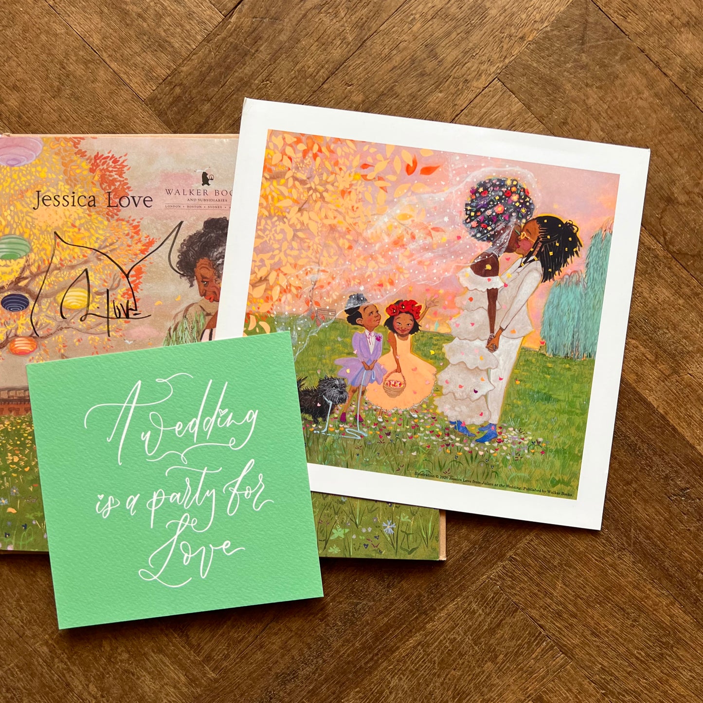 Julian at the Wedding (Signed with Two Prints) – Jessica Love