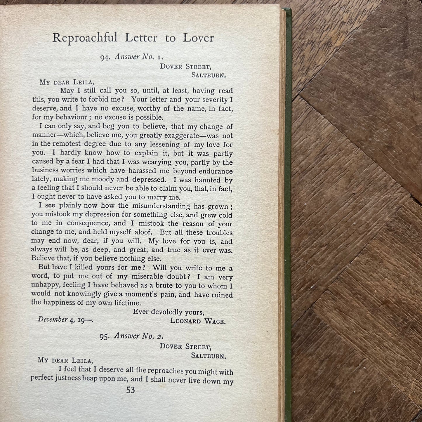 How Shall I Word It? A Complete Letter Writer for Men and Women – G. R. M. Devereux