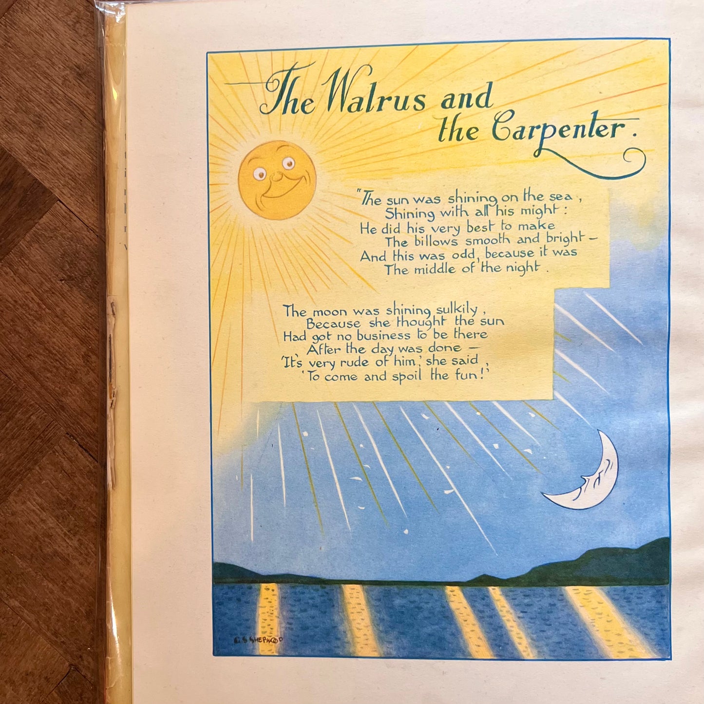 Verses from Alice (1945 First Edition, Second Impression) – Lewis Carroll & G. S. Sherwood