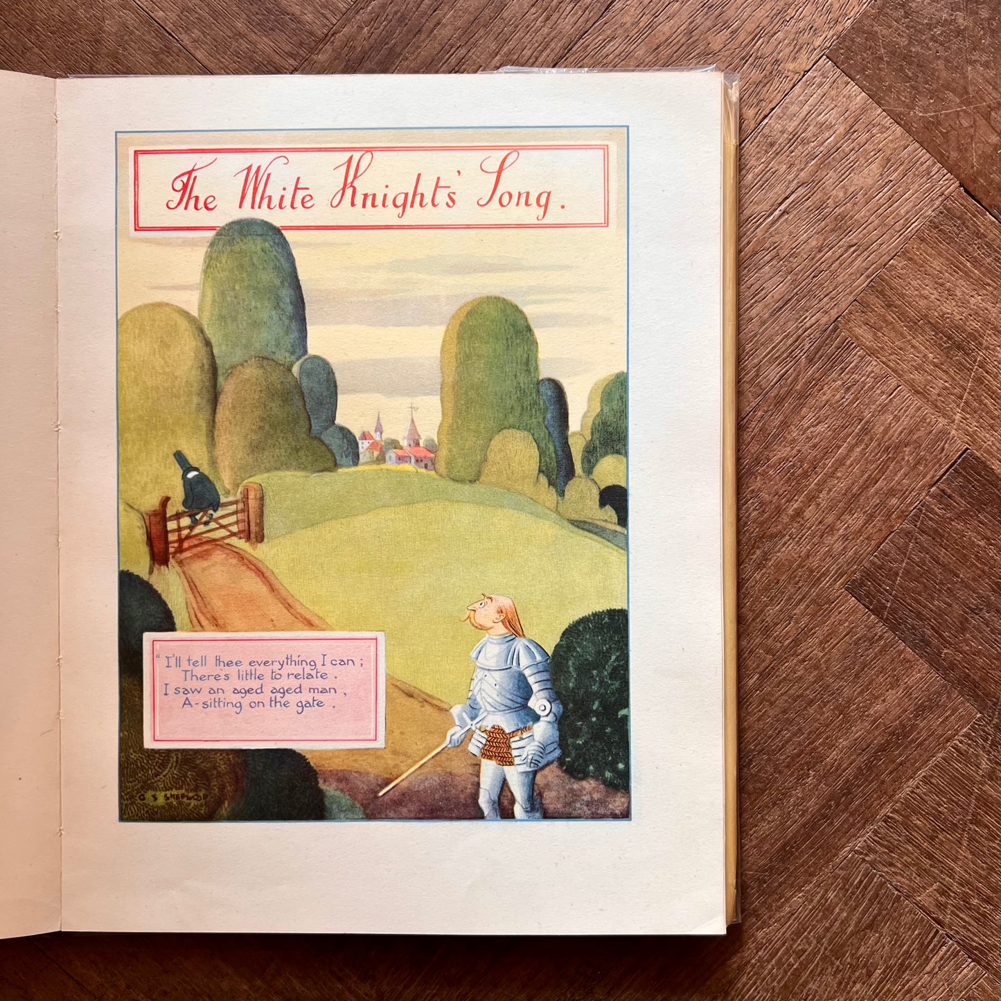 Verses from Alice (1945 First Edition, Second Impression) – Lewis Carroll & G. S. Sherwood