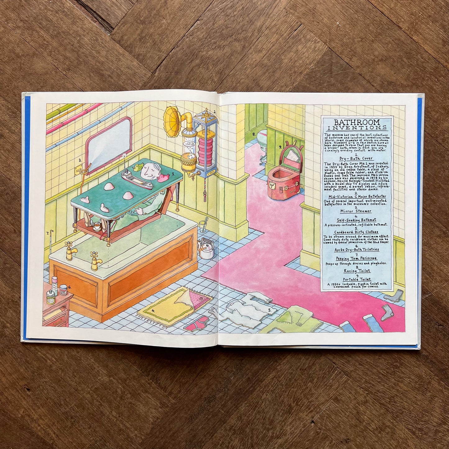 Rodney Rootle's Grown-Up Grappler and Other Treasures from the Museum of Outlawed Inventions (1982 First Edition) – Chris Winn, Jeremy Beadle