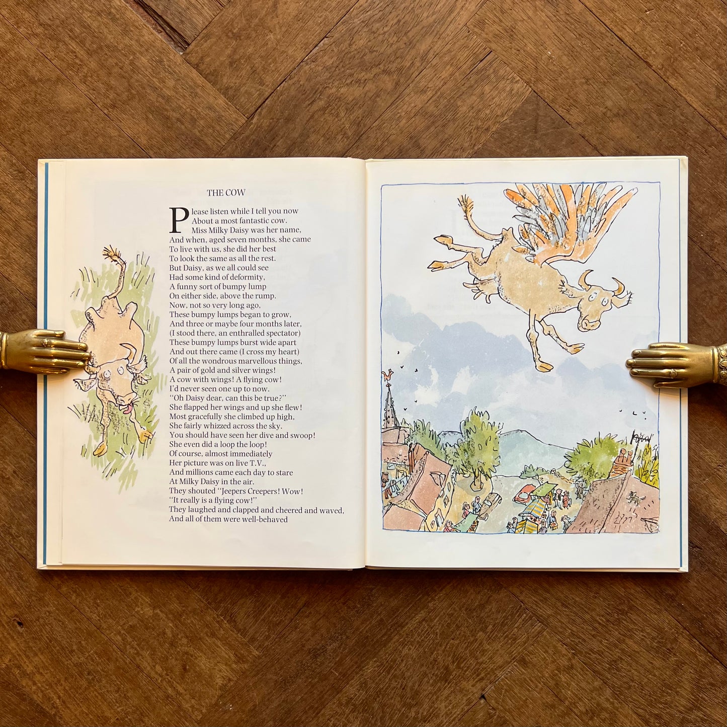 Dirty Beasts (1984 First New Edition, with new Illustrations) – Roald Dahl, Quentin Blake