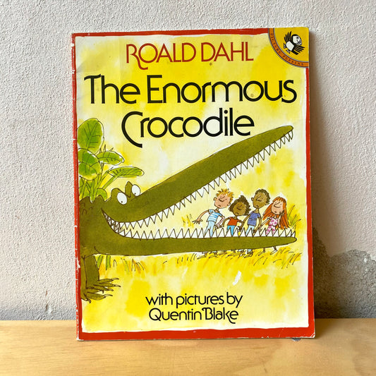 The Enormous Crocodile (vintage, large format, colour) / Roald Dahl, Quentin Blake