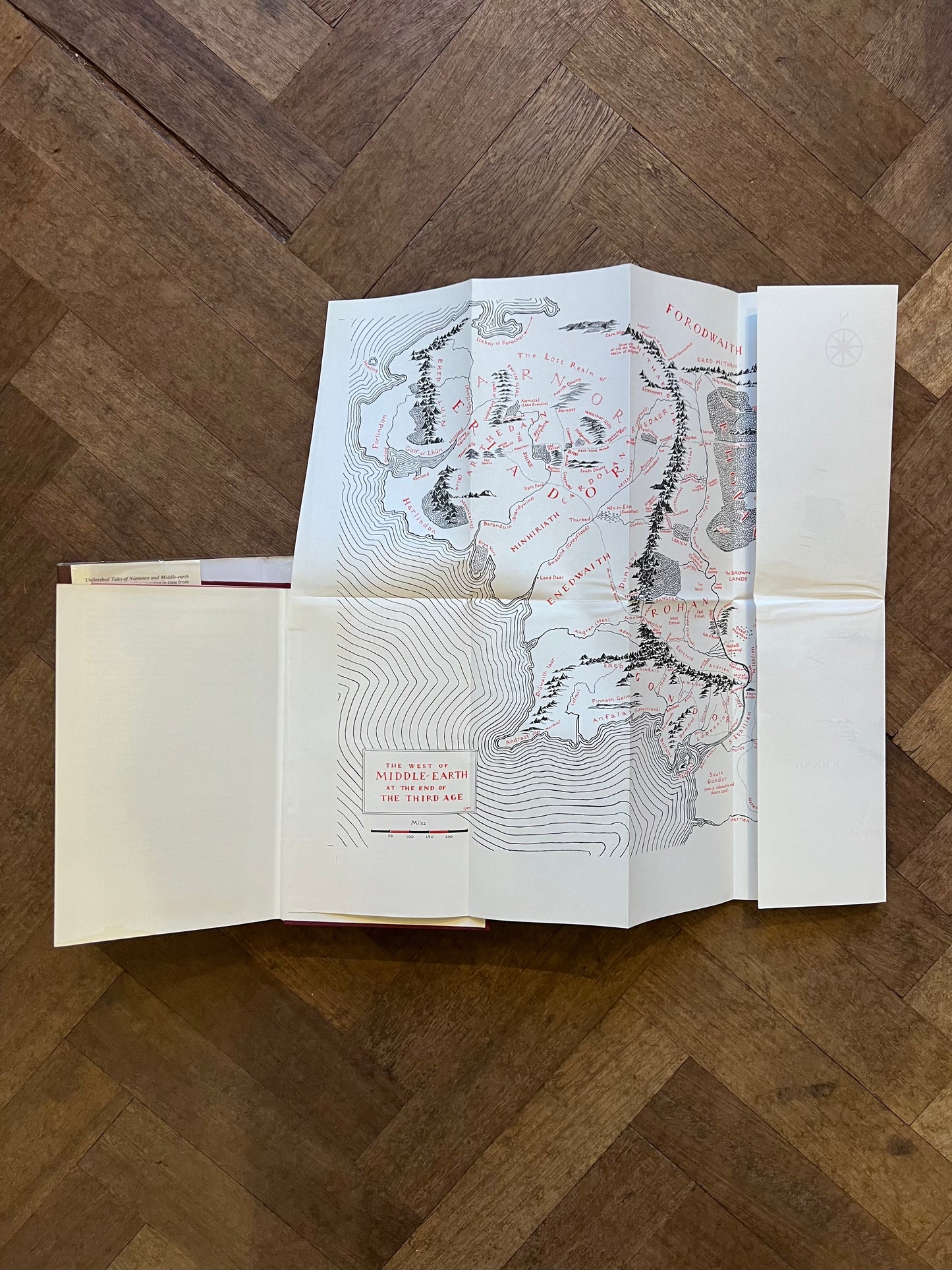 Unfinished Tales (1981 First Edition, Second Reprint) – J.R.R. Tolkien
