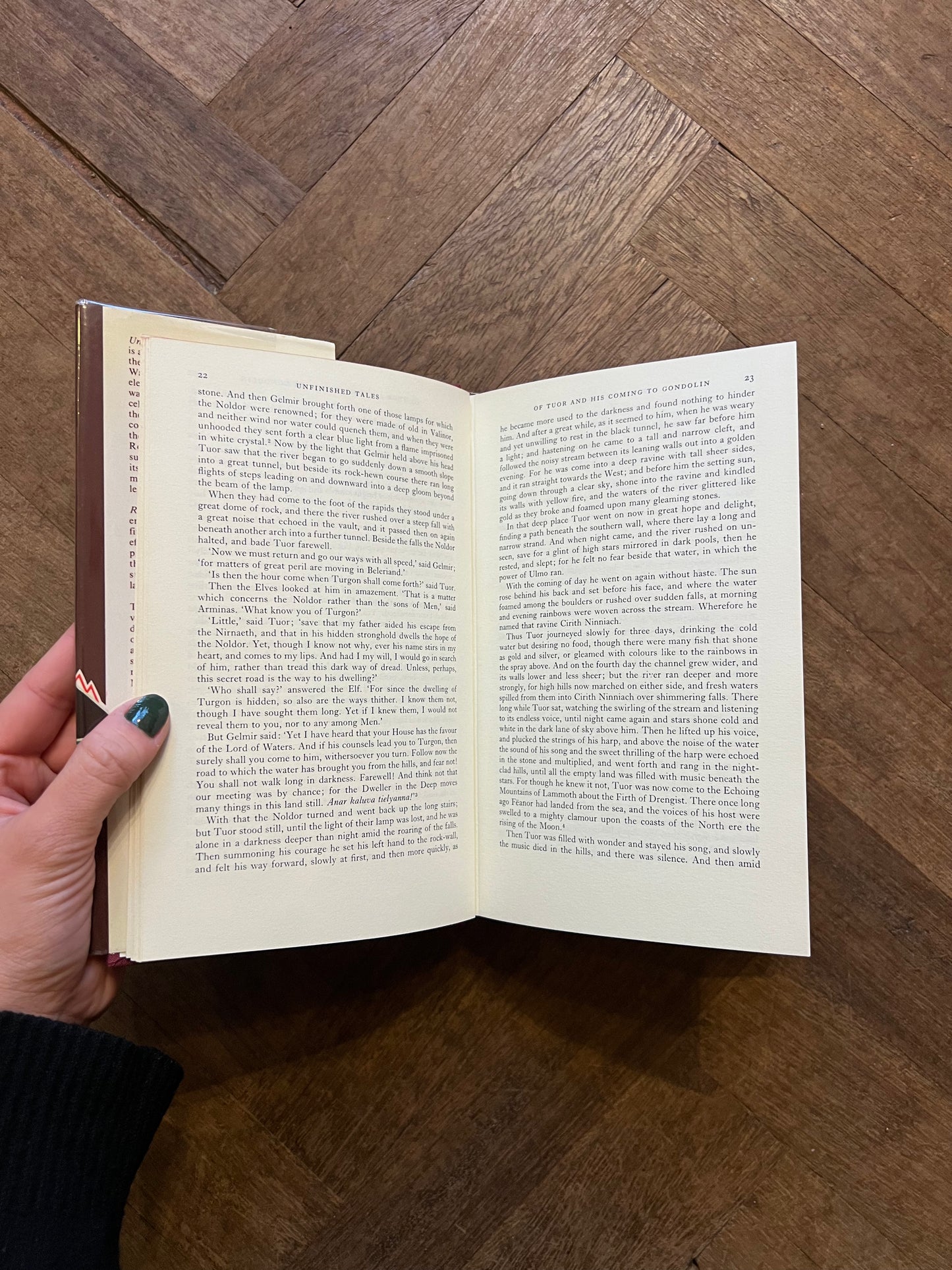 Unfinished Tales (1981 First Edition, Second Reprint) – J.R.R. Tolkien