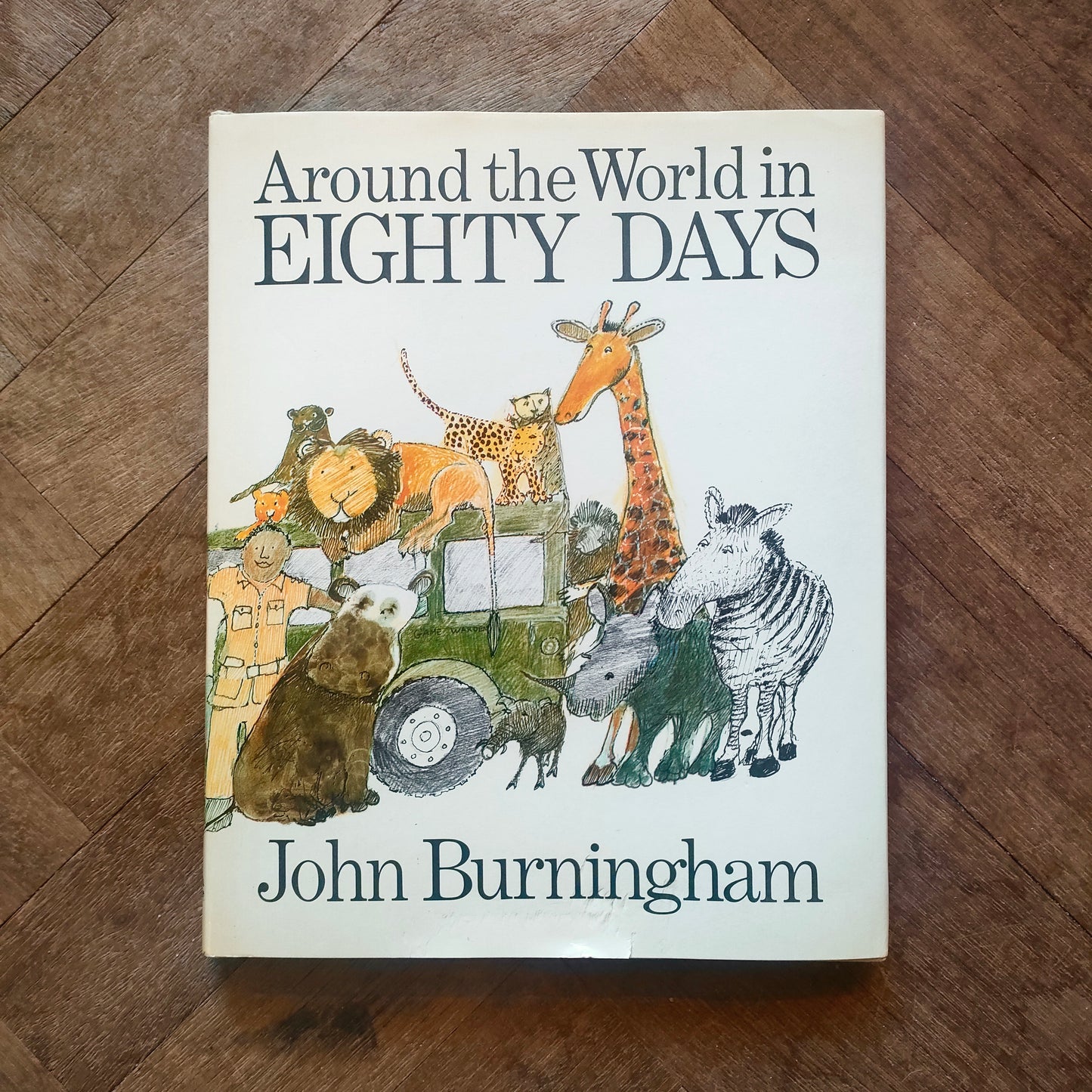 Around the World in Eighty Days (First Edition) - John Burningham