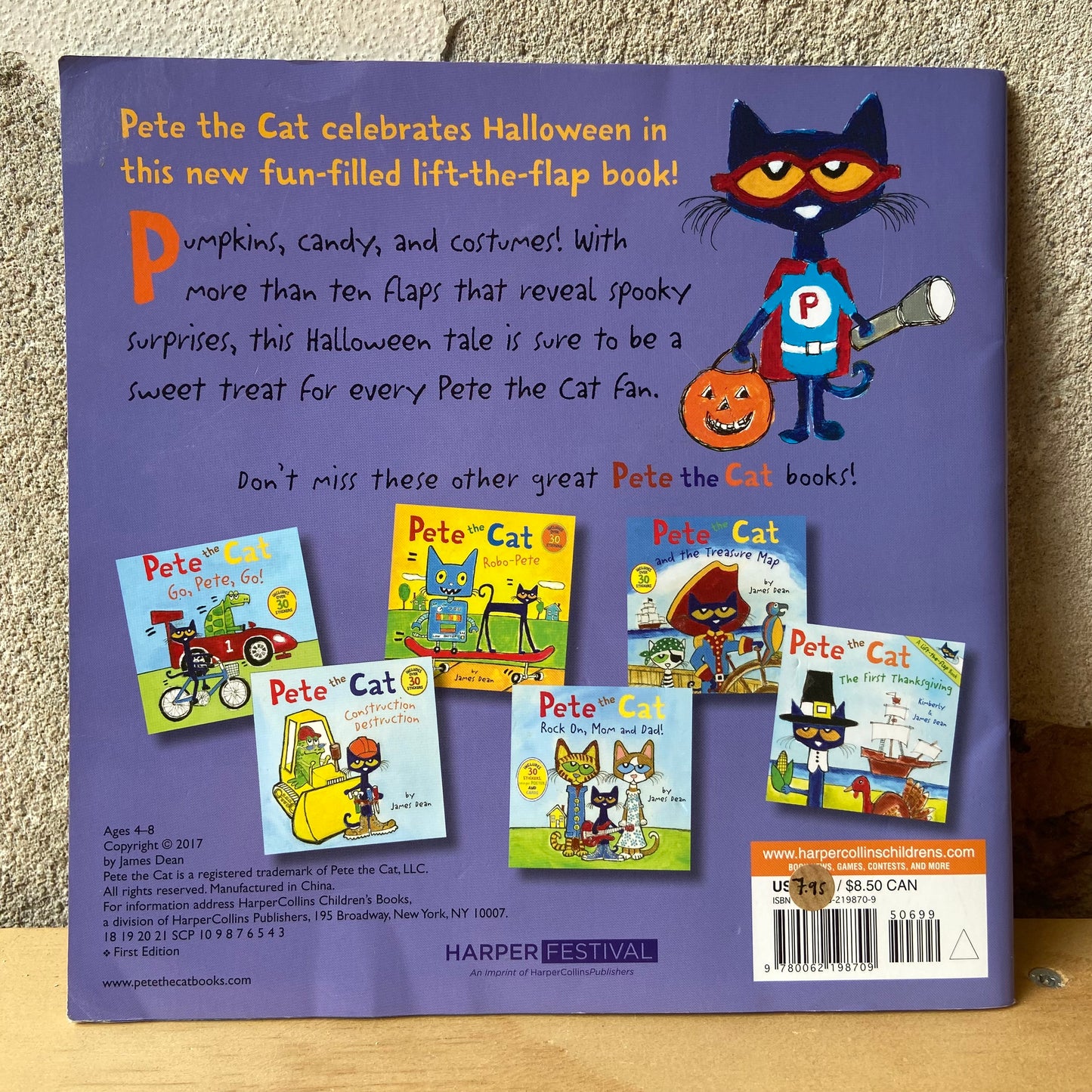 Pete the Cat: Trick or Pete – James Dean