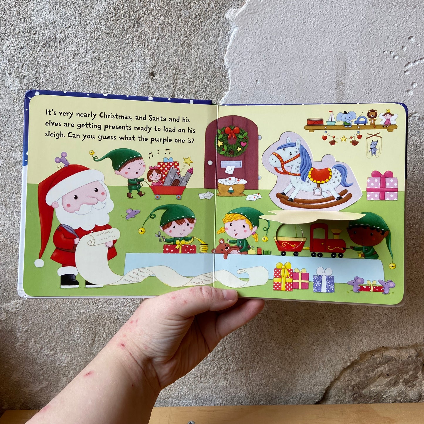 Usborne Santa Flap Book – Sam Taplin and Rosalinde Bonnet