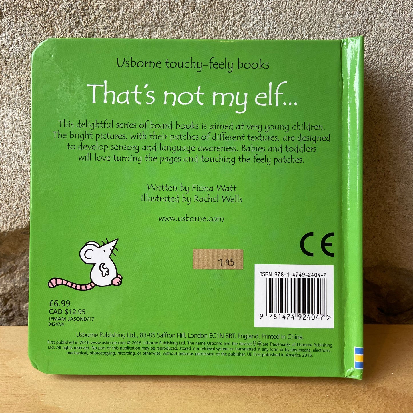 That's Not My Elf... (Usborne Touchy-Feely Book) – Fiona Watt